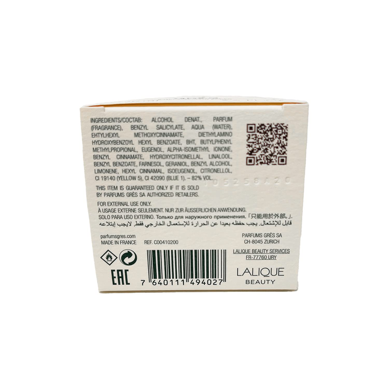 Foto 4 | Perfume Gres Cabotine Edt En Aerosol Para Mujer, 100 Ml - Venta Internacional.