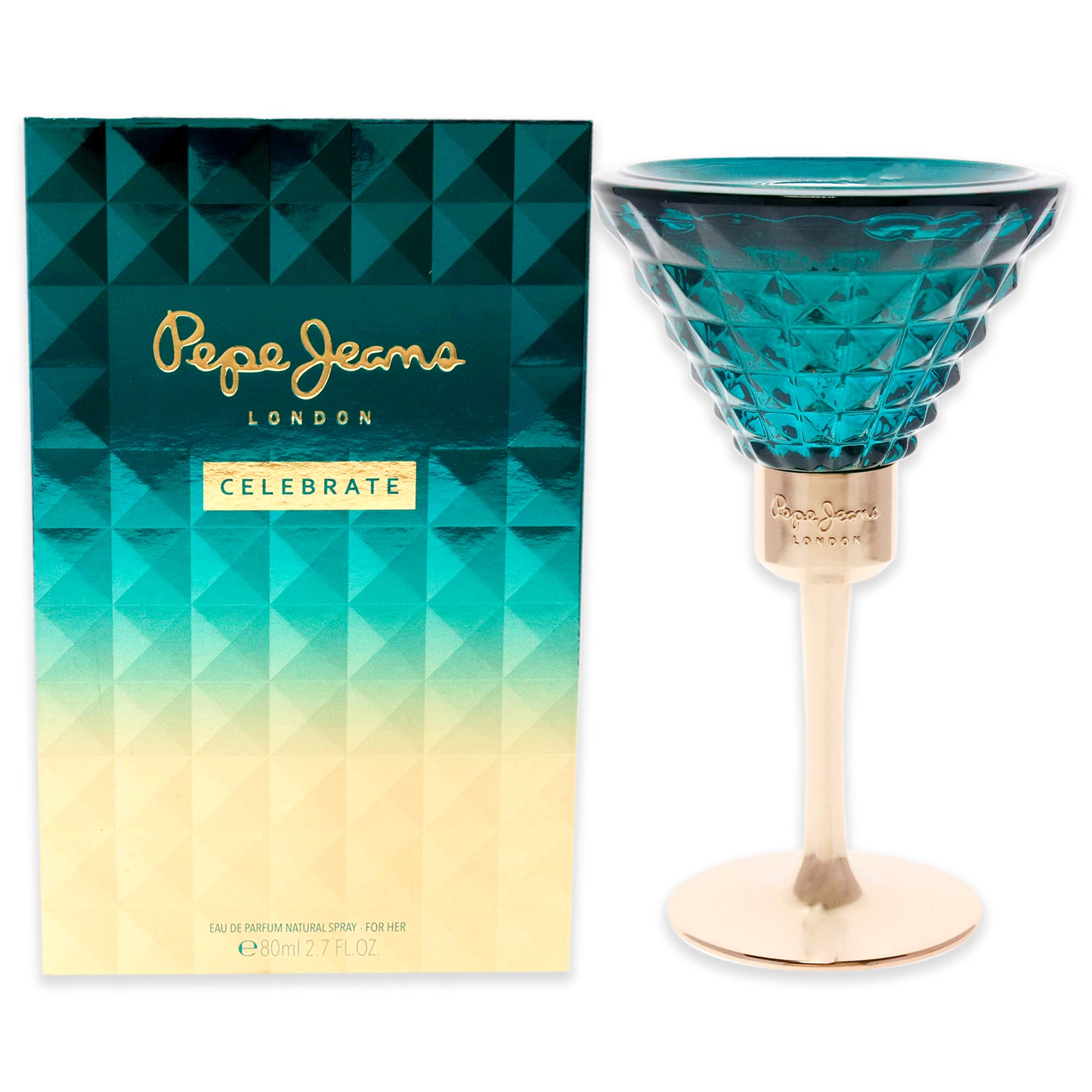 Perfume Pepe Jeans London Celebrate EDP 80 ml Fragancia Aromática y Picante para Mujer - Venta Internacional