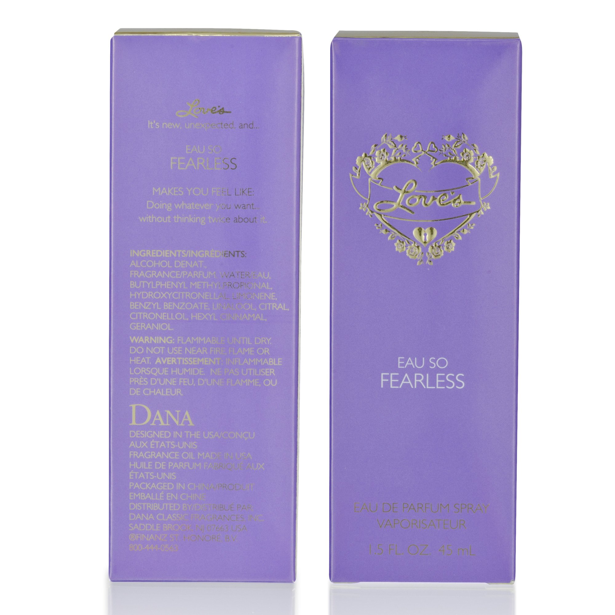 Foto 5 pulgar | Perfume Dana Eau So Loves So Fearless, Perfume, 45 Ml - Venta Internacional.
