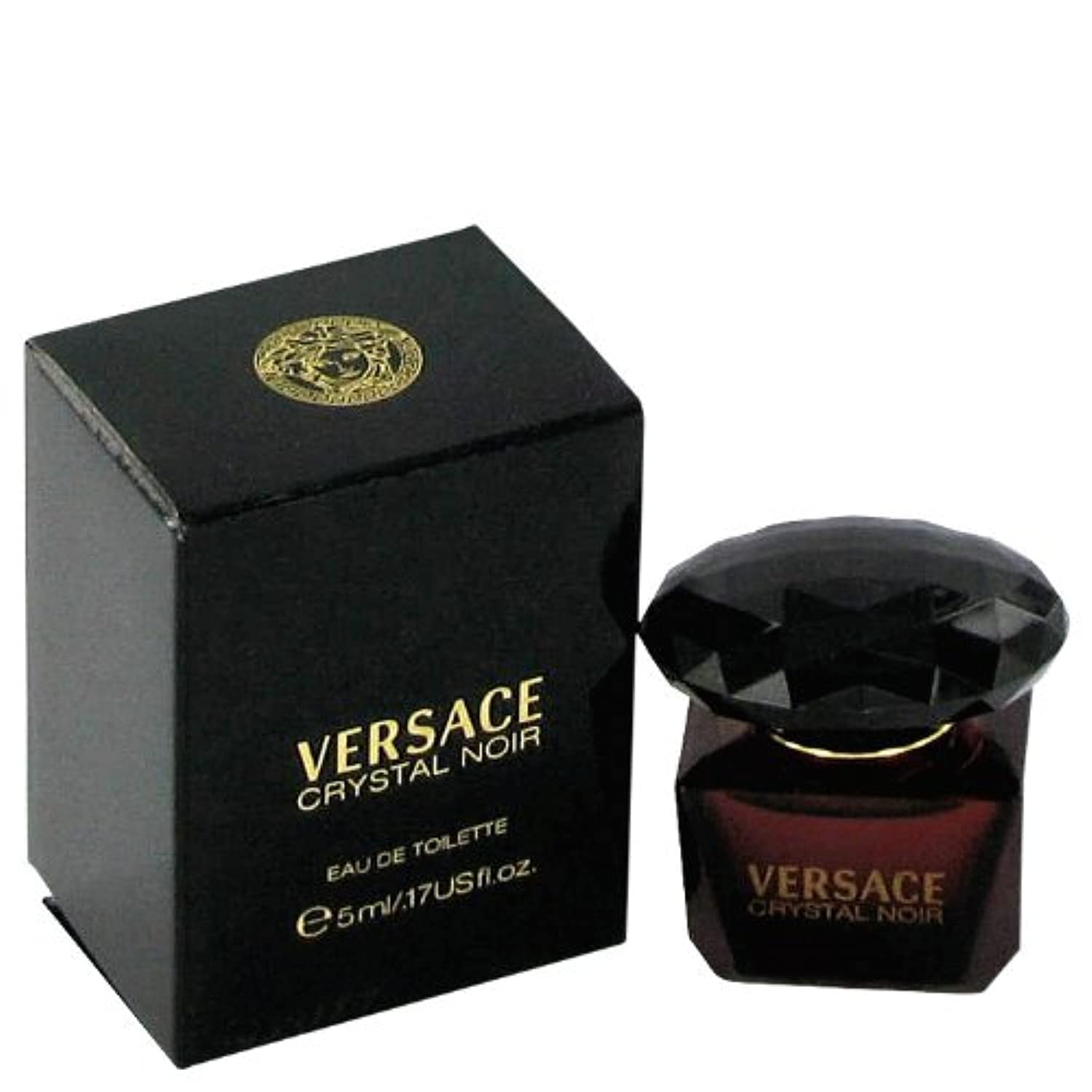 Perfume Versace Crystal Noir Edt De 5 Ml Para Mujer - Venta Internacional.