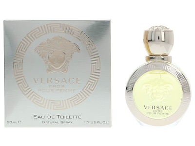 Foto 3 | Eau De Toilette Perfume Versace Eros Para Mujer, 50 Ml - Venta Internacional.