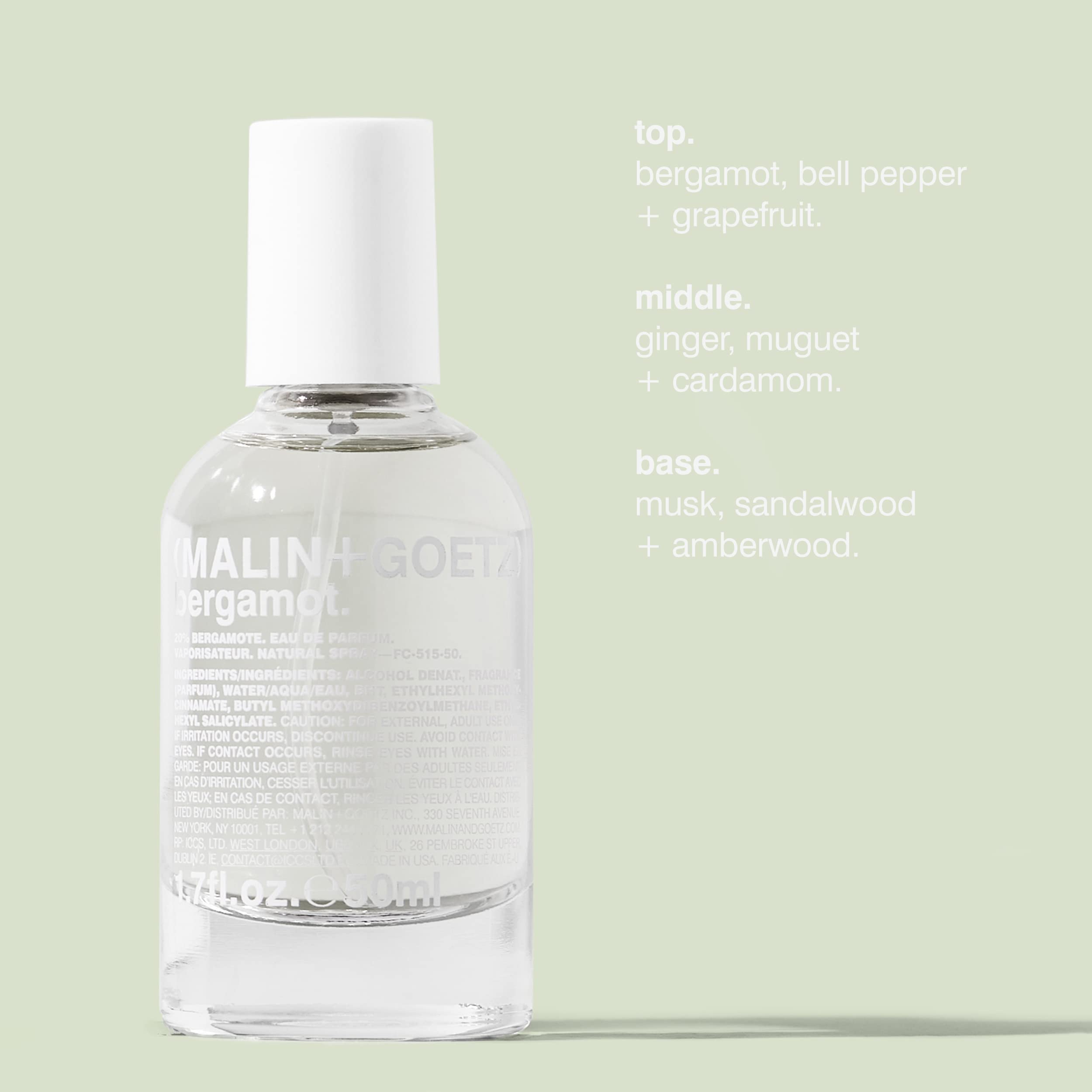 Foto 5 pulgar | Perfume Malin + Goetz Bergamot Eau De Parfum, 50 Ml, Para Hombre Y Mujer - Venta Internacional.