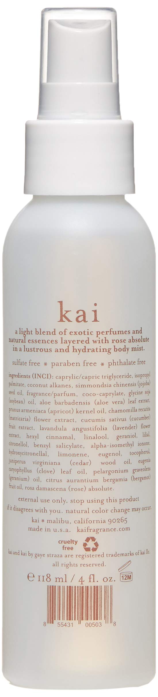 Foto 2 | Perfume Kai Body Glow Rose 120 Ml - Venta Internacional.