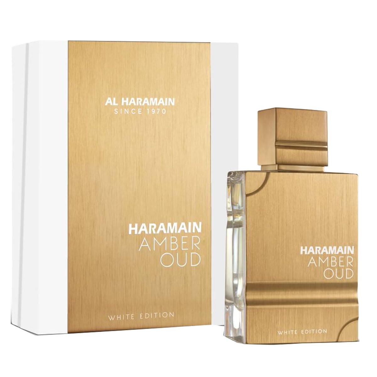 Perfume Al Haramain Amber Oud White Edition, 60 Ml - Venta Internacional.