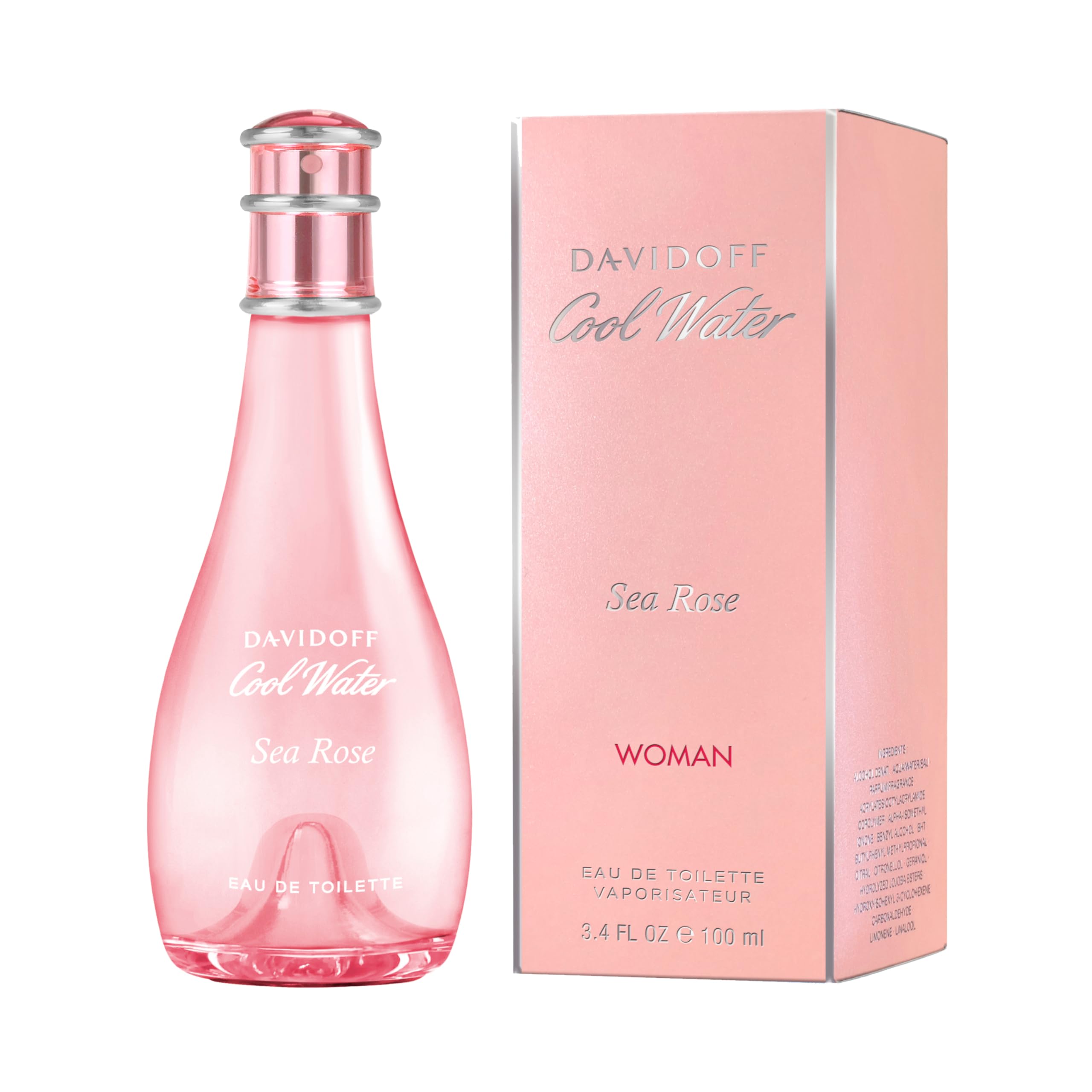 Foto 3 pulgar | Perfume Davidoff Cool Water Sea Rose Edt 100 Ml Para Mujer - Venta Internacional.