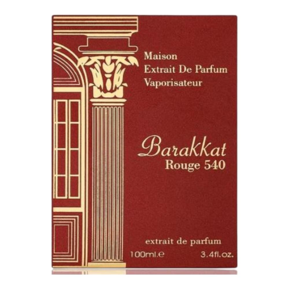 Foto 3 pulgar | Fragrance World Barakkat Rouge 540 Extrait De Parfum 100 Ml