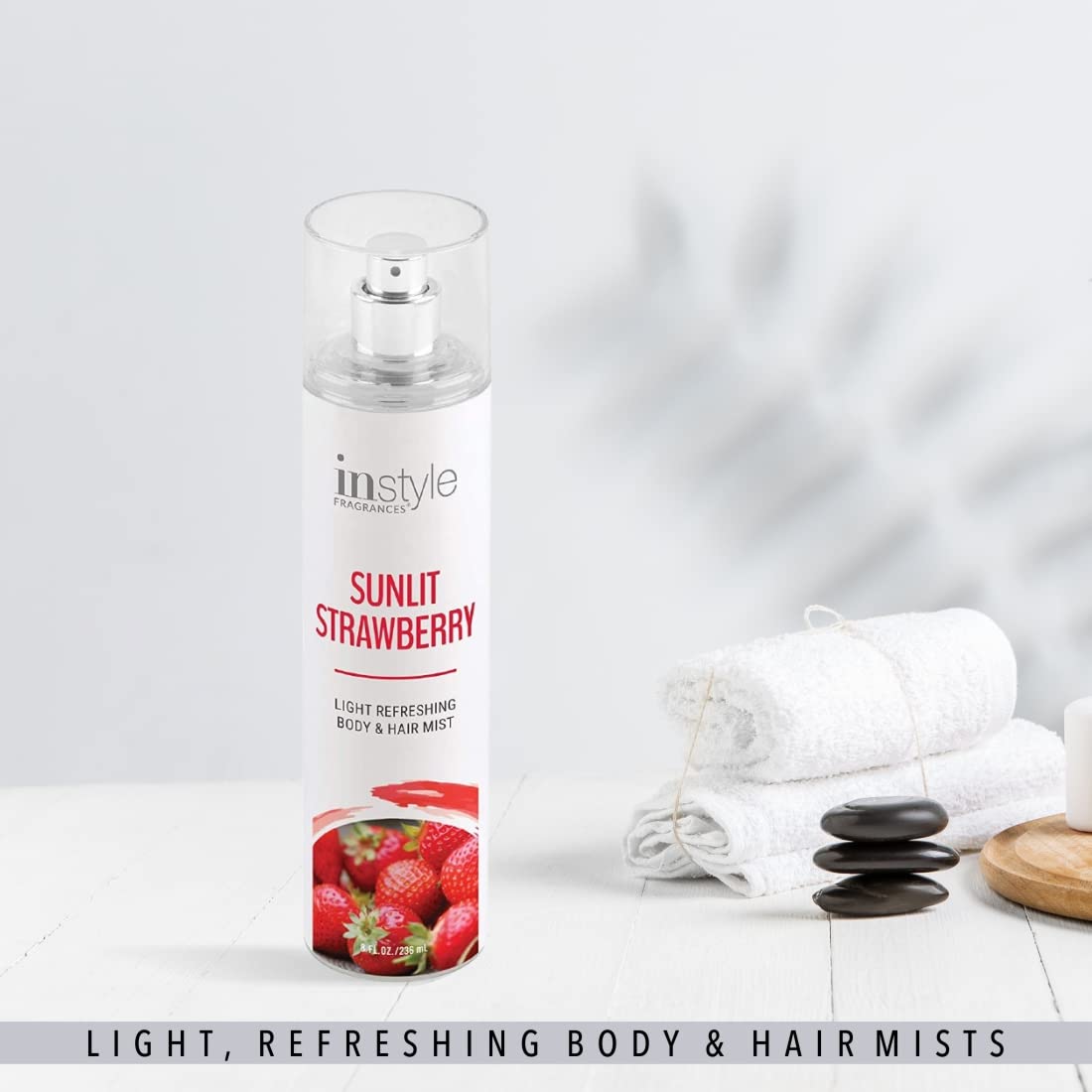 Foto 3 pulgar | Bruma Corporal y Capilar Instyle Fragrances Sunlit Strawberry 240 ml - Venta Internacional