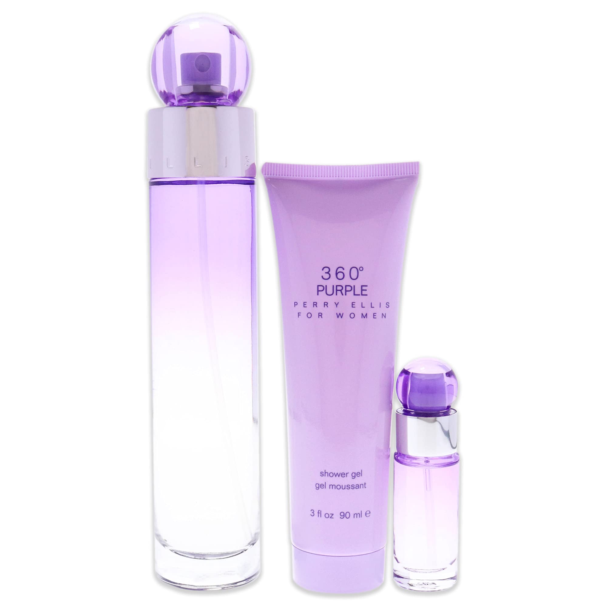 Foto 3 pulgar | Perfume Perry Ellis 360 Purple Edp 100 ml para Mujer - Venta Internacional