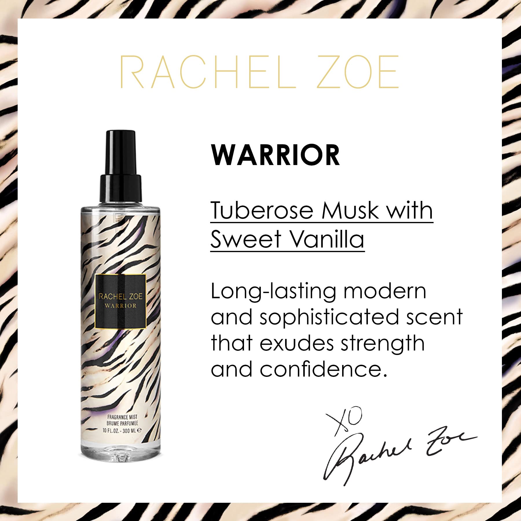 Foto 3 pulgar | Bruma Corporal Rachel Zoe Warrior para Mujer 300 Ml - Venta Internacional