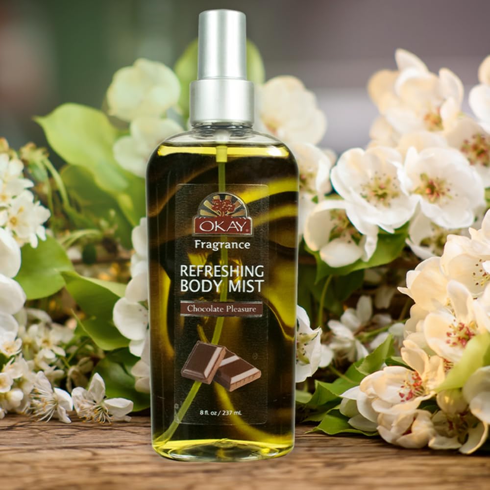 Foto 2 | Bruma Corporal Okay Chocolate Pleasure 237 ml - Venta Internacional