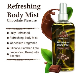 Foto 3 | Bruma Corporal Okay Chocolate Pleasure 237 ml - Venta Internacional