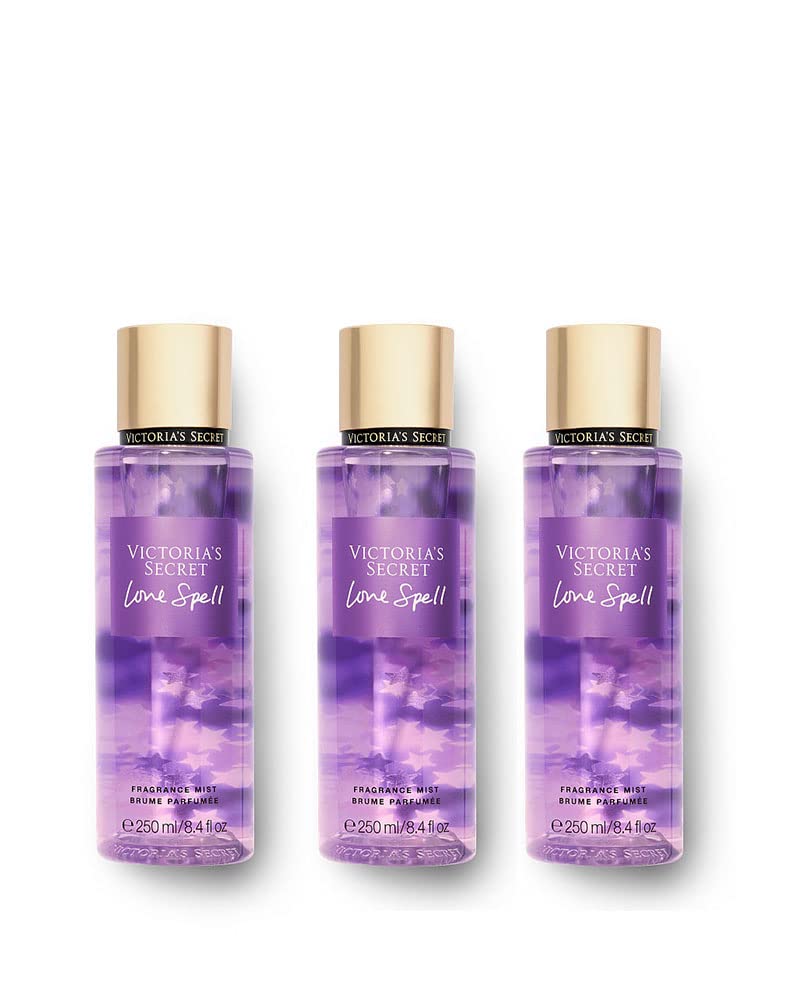 Foto 2 pulgar | Bruma Corporal Victoria's Secret Love Spell 250 ml 3 Piezas - Venta Internacional