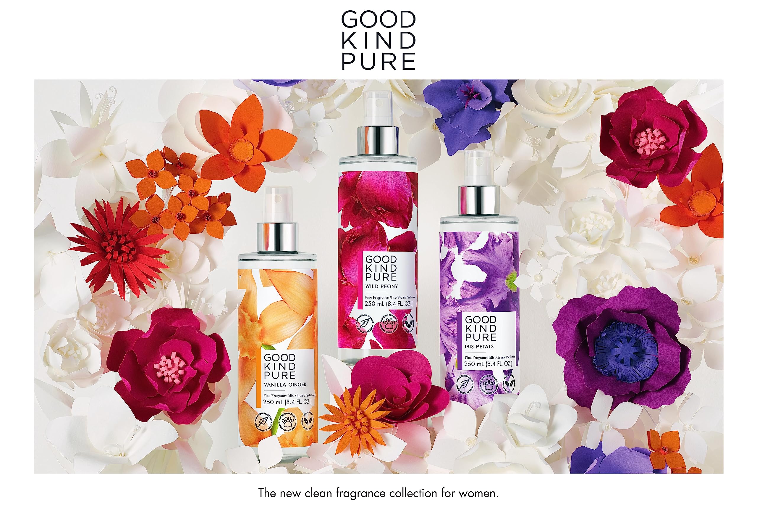 Foto 3 pulgar | Bruma Corporal Good Kind Pure Iris Petals 250 Ml - Venta Internacional