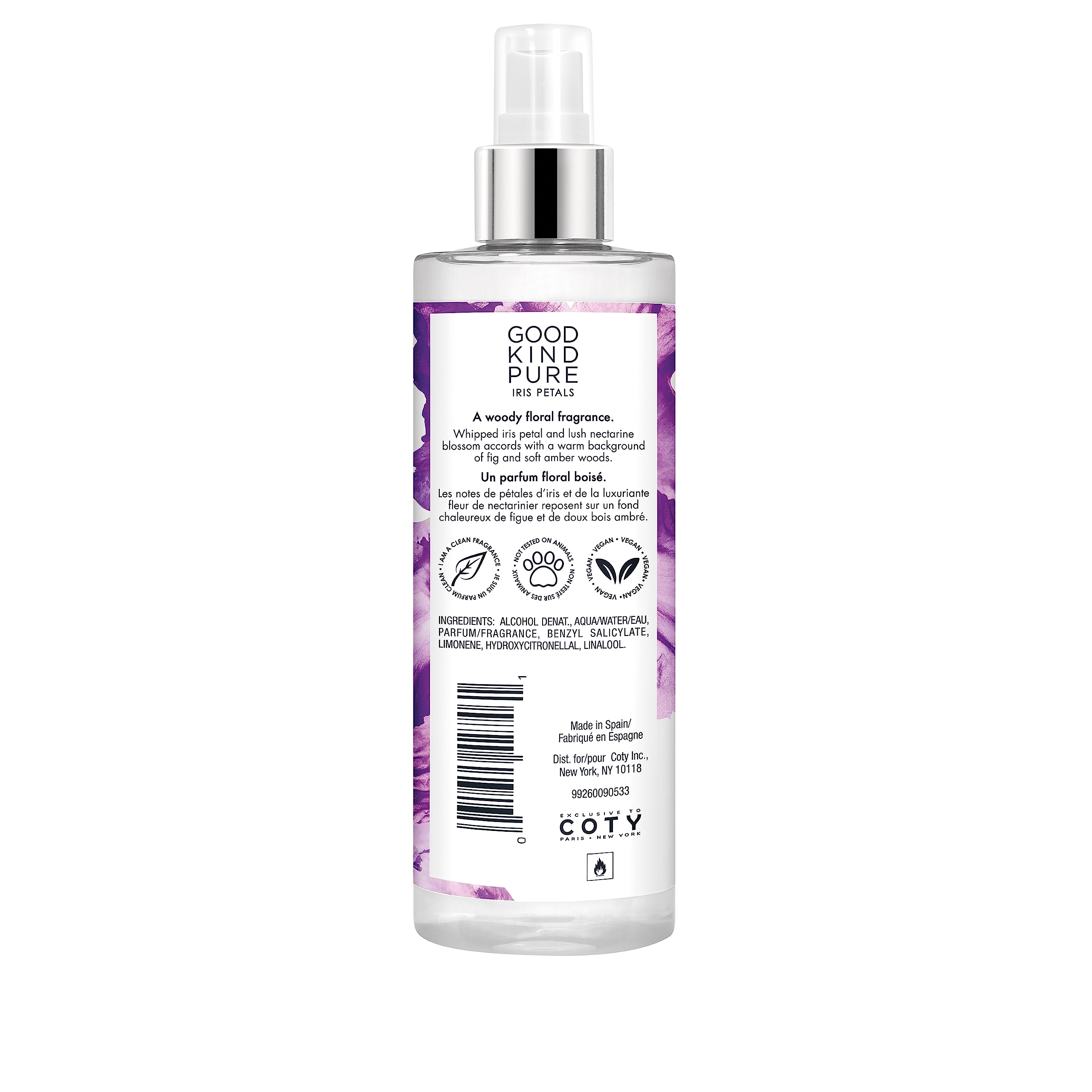Foto 4 pulgar | Bruma Corporal Good Kind Pure Iris Petals 250 Ml - Venta Internacional