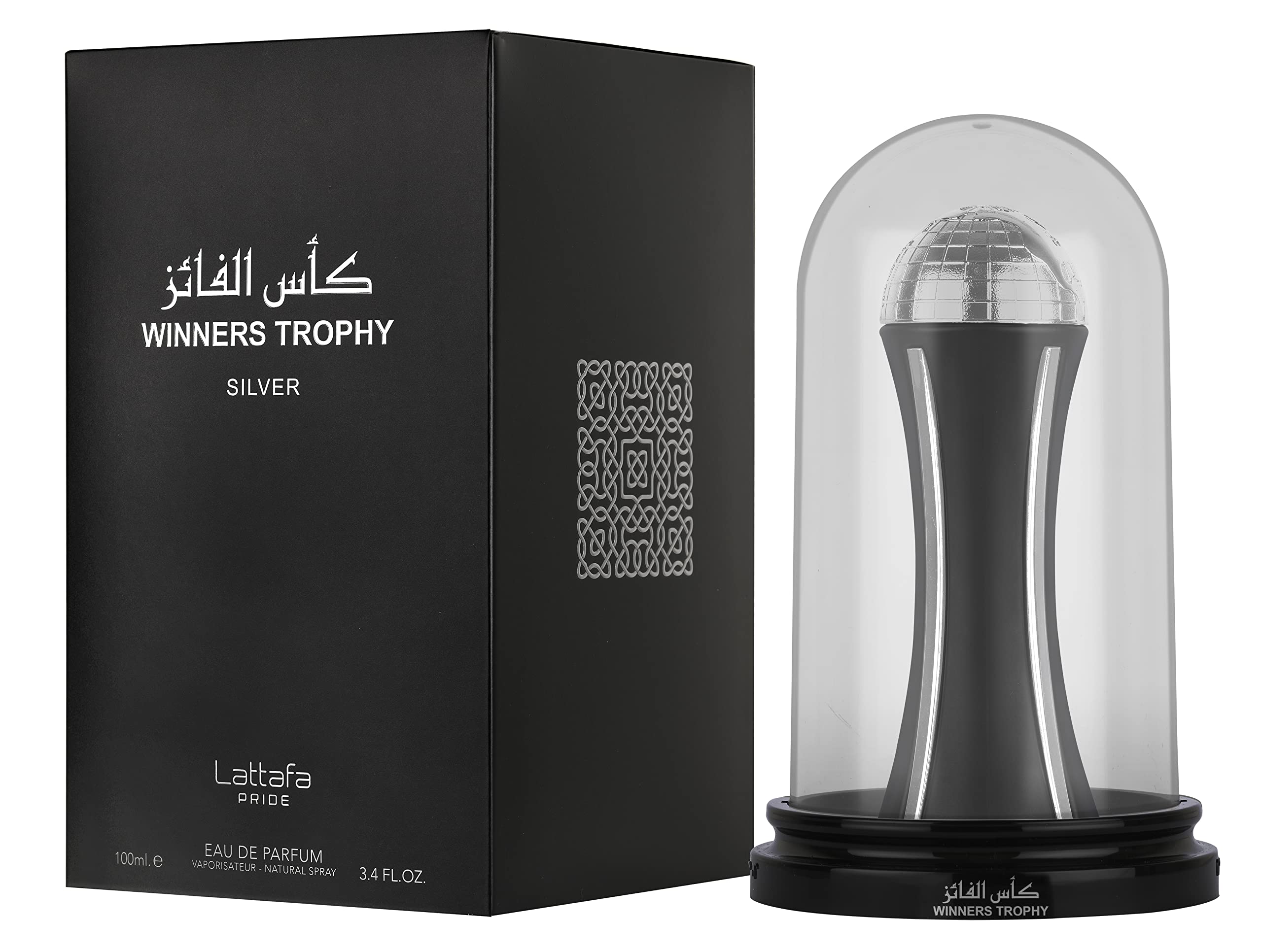 Foto 5 pulgar | Perfume Lattafa Al Khas Winners Trophy Silver Eau De Parfum 100 Ml Unisex - Venta Internacional