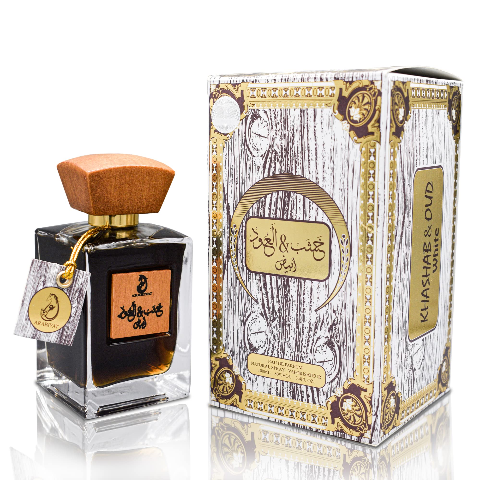 Perfume Arabiyat Khashab & Oud White Eau De Parfum 100 Ml - Venta Internacional