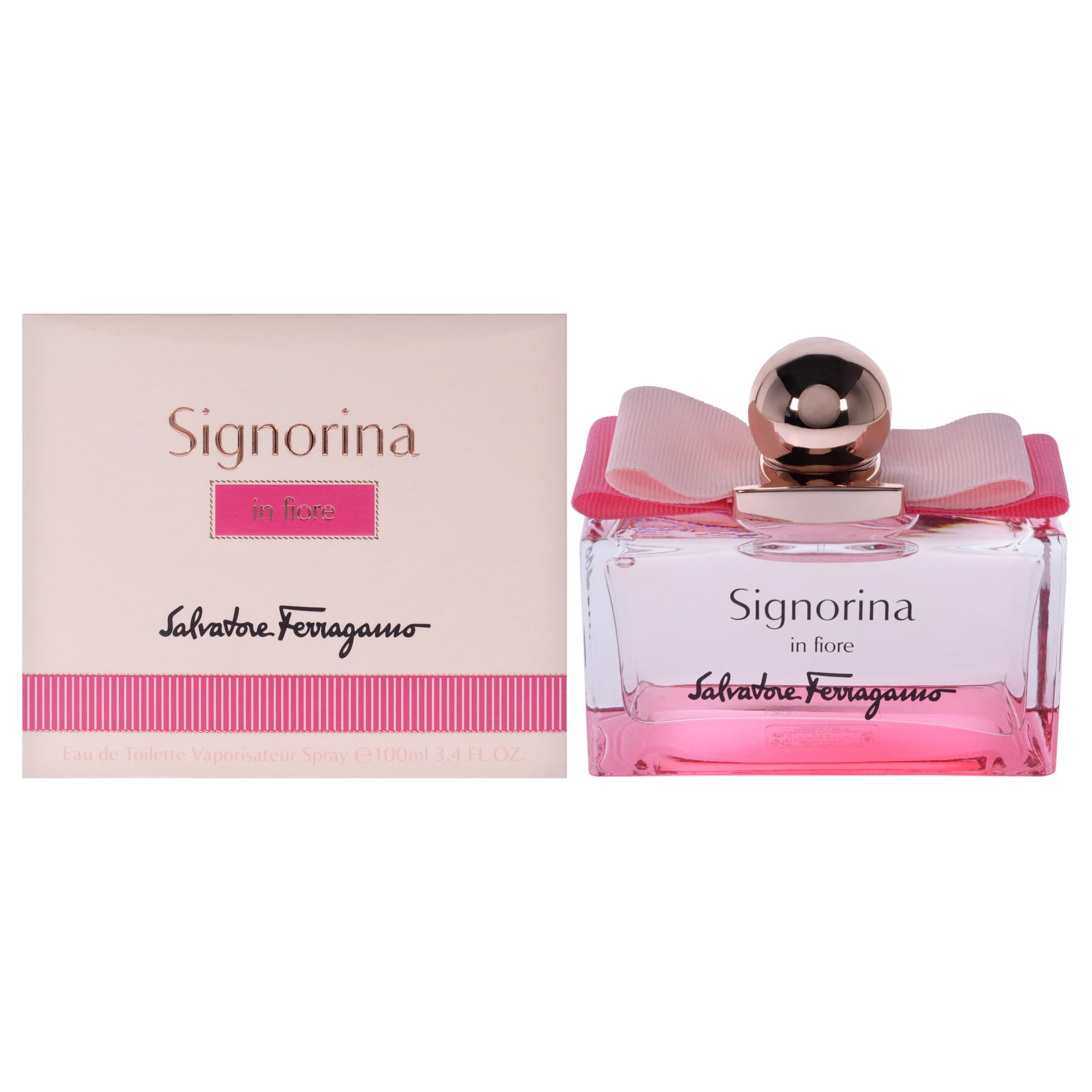 Foto 1 | Perfume Salvatore Ferragamo Signorina In Fiore Eau De Toilette 100 Ml - Venta Internacional