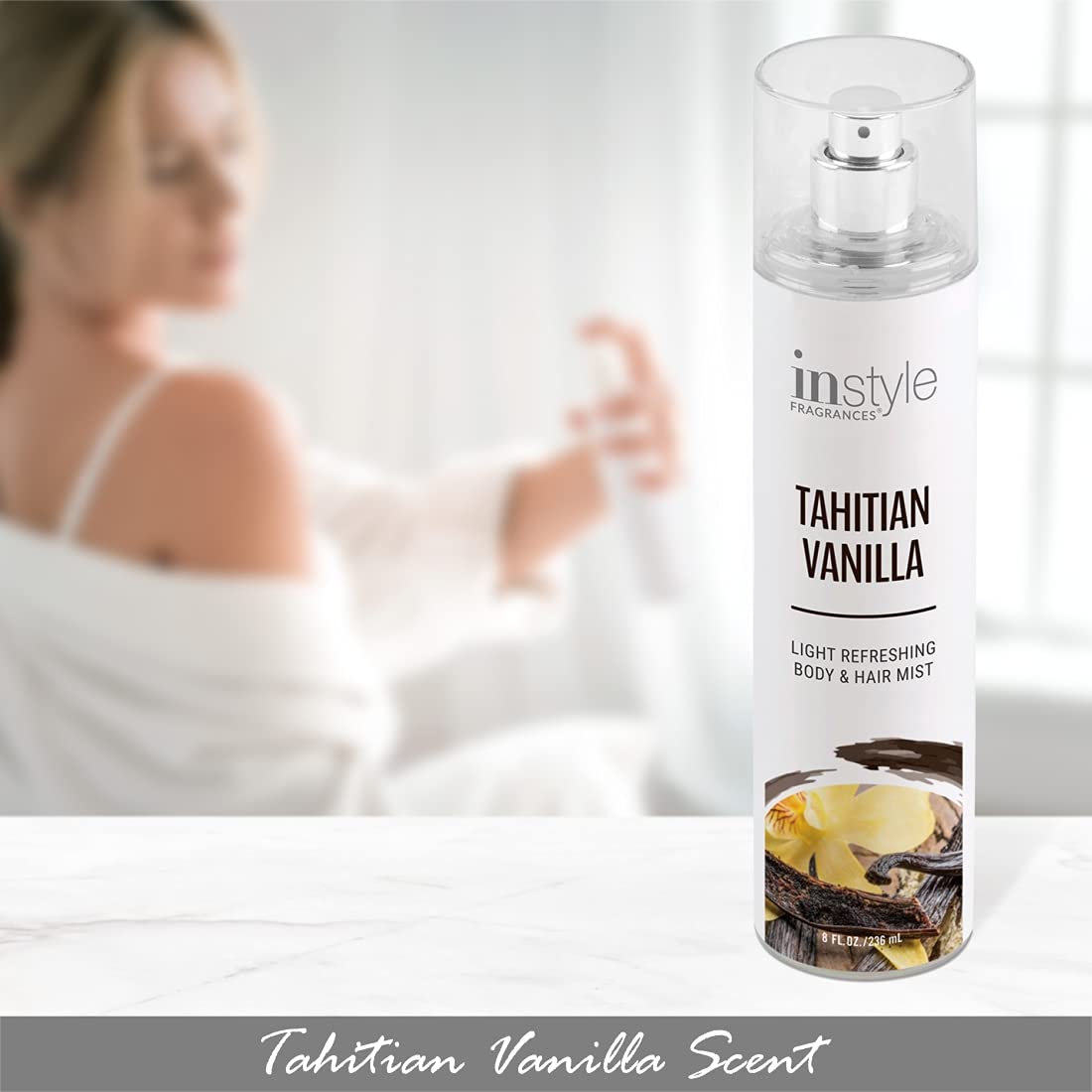 Foto 4 pulgar | Bruma Corporal y Capilar Instyle Fragrances Vainilla Tahitiana 240 ml para Mujer - Venta Internacional