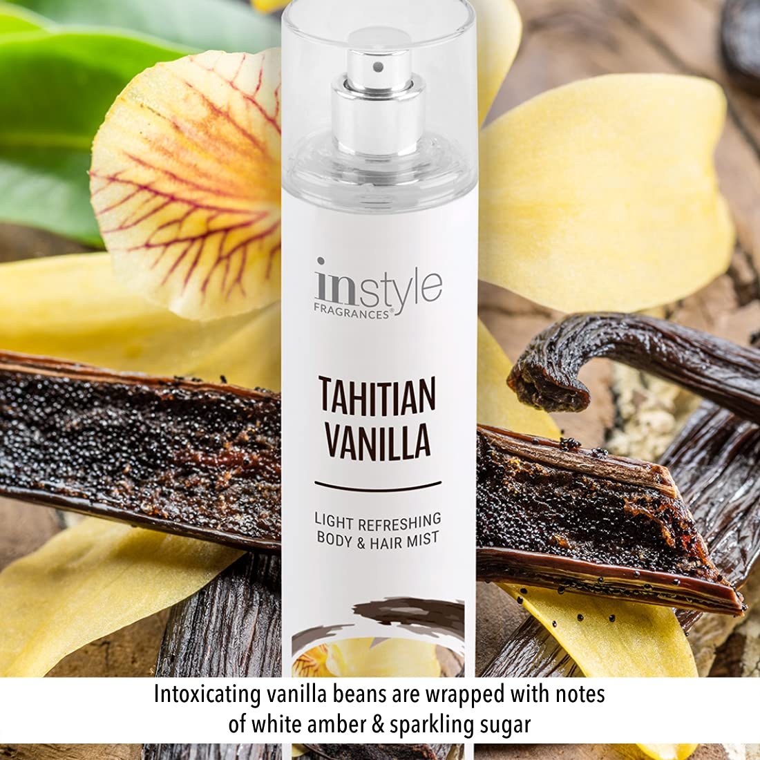 Foto 5 pulgar | Bruma Corporal y Capilar Instyle Fragrances Vainilla Tahitiana 240 ml para Mujer - Venta Internacional
