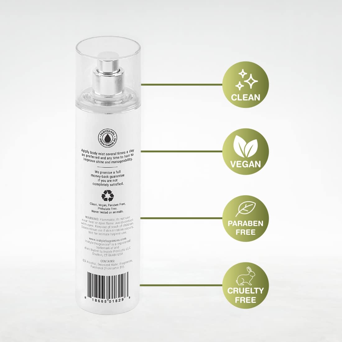 Foto 2 | Bruma Corporal y Capilar Instyle Fragrances con Aroma a Melón Silvestre 240 ml - Venta Internacional