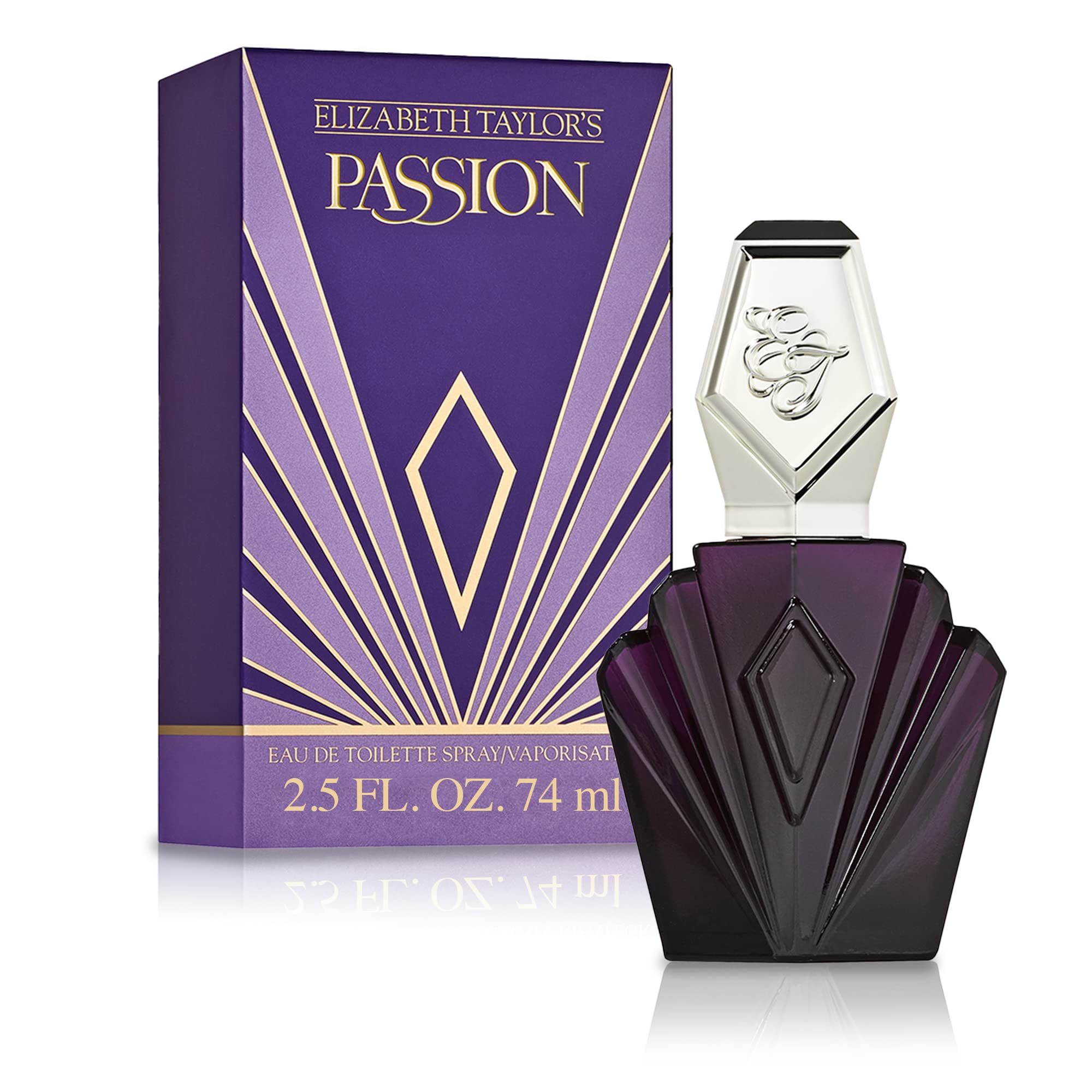Foto 2 pulgar | Perfume Elizabeth Taylor Passion Eau De Toilette 75 Ml Para Mujer - Venta Internacional