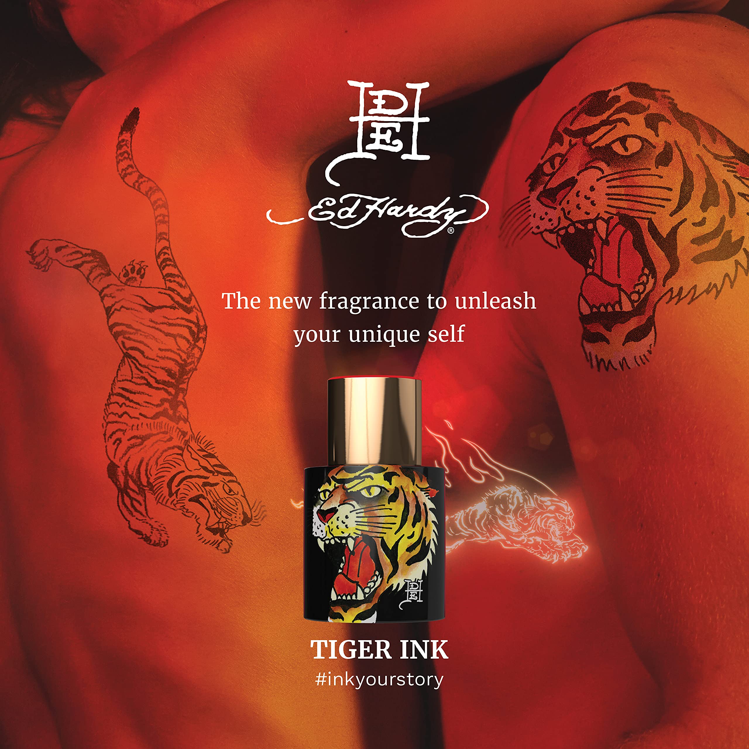 Foto 4 pulgar | Spray Corporal Perfume Ed Hardy Tiger Ink 240 ml Unisex - Venta Internacional