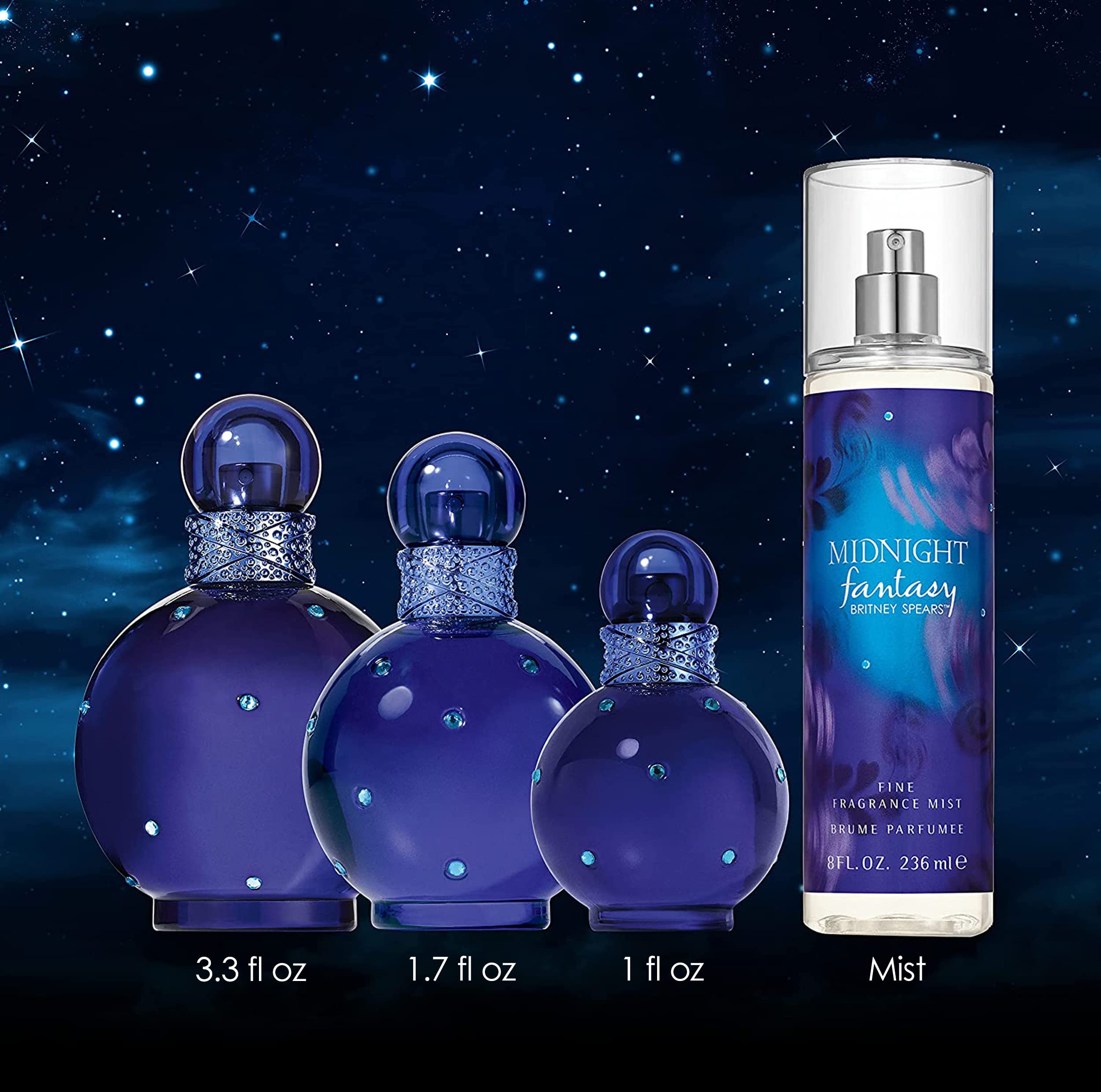Foto 8 pulgar | Perfume Britney Spears Midnight Fantasy Eau De Parfum 100 Ml - Venta Internacional