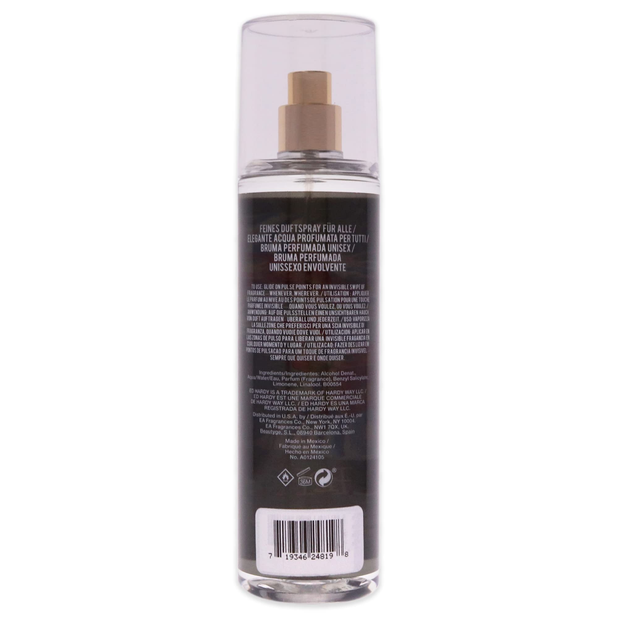 Foto 2 | Spray Corporal Perfume Ed Hardy Koi Wave 240 ml Unisex - Venta Internacional