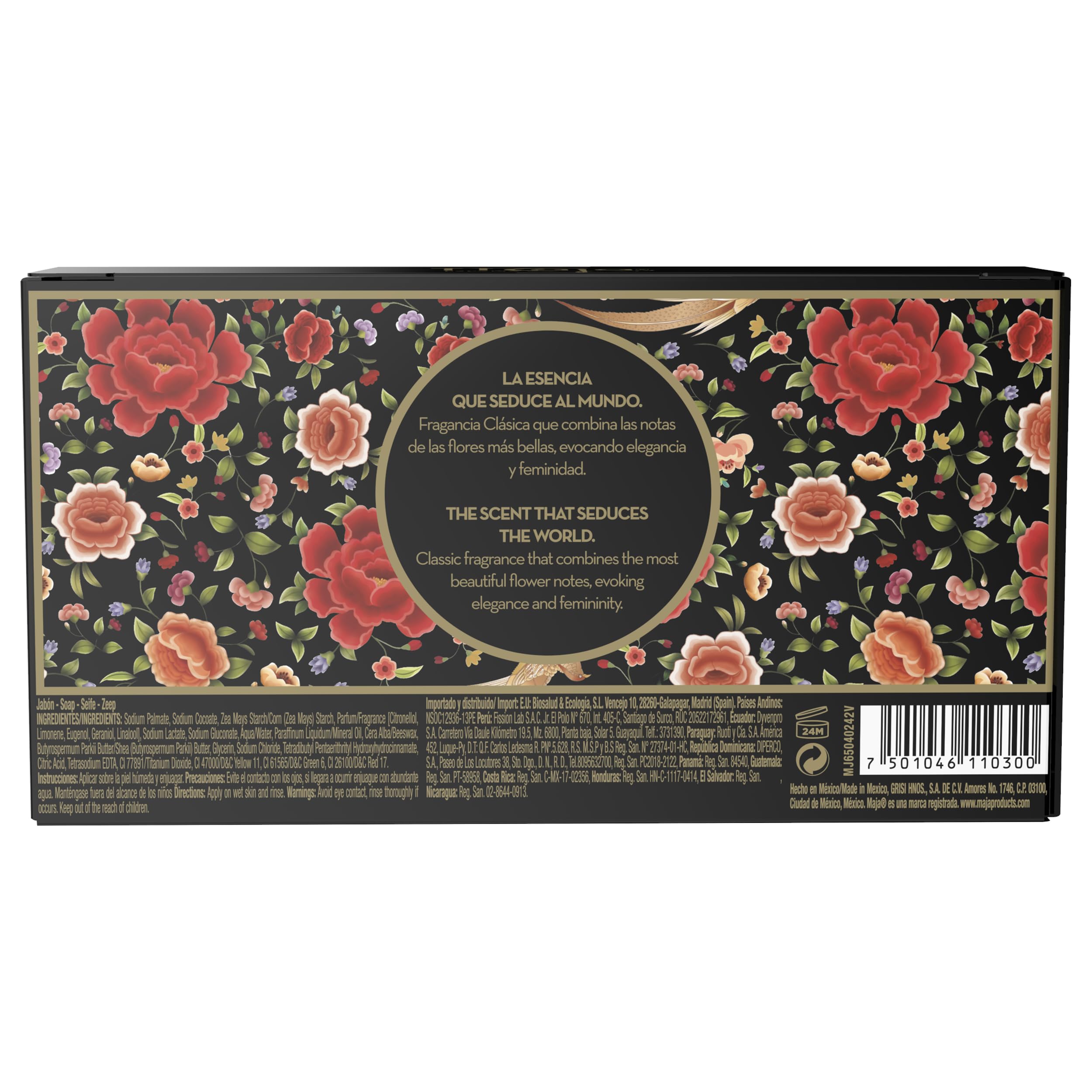 Foto 2 | Jabón Myrurgia Maja Rectangular 3 X 90 Ml - Venta Internacional