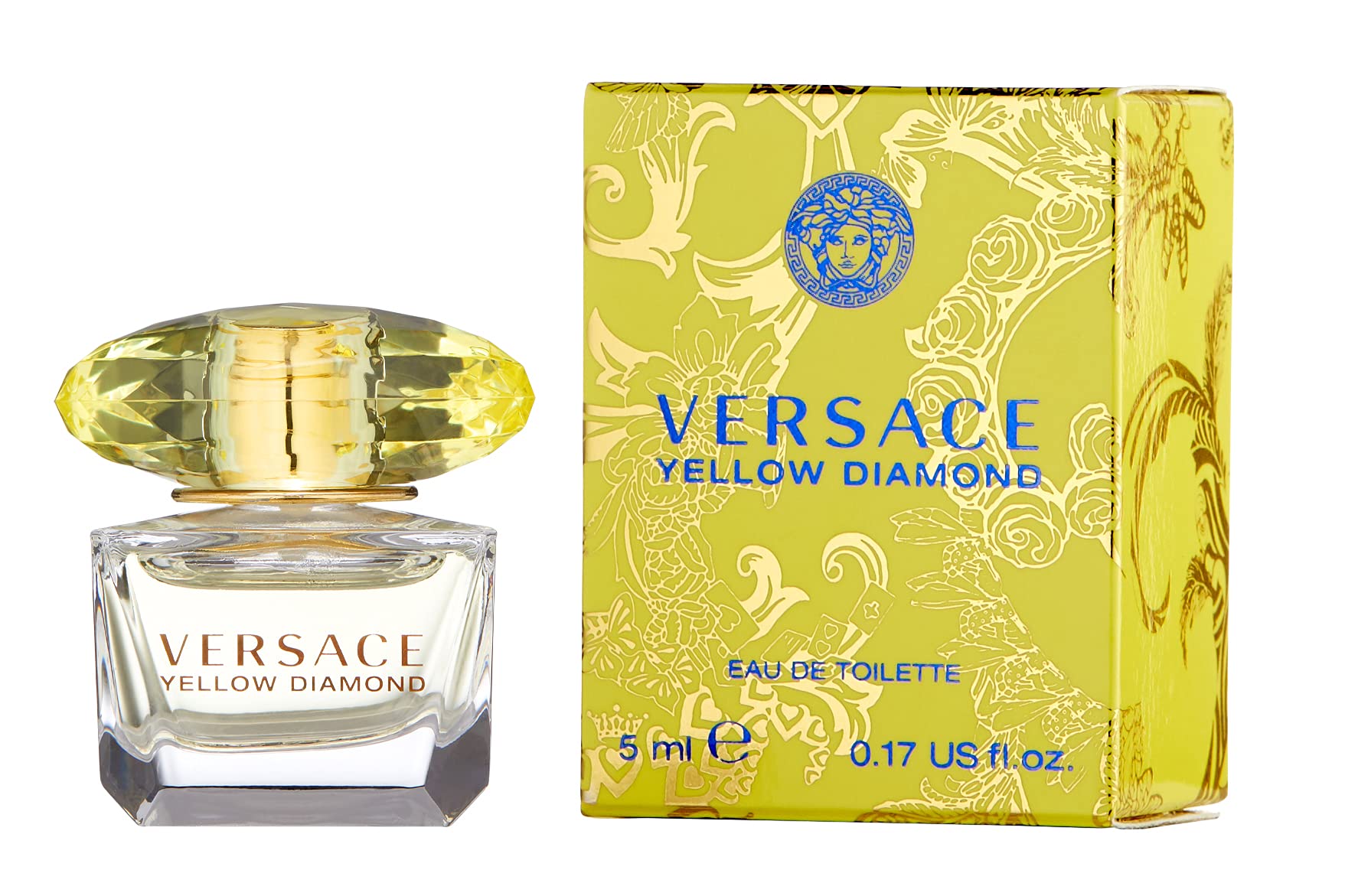Foto 3 pulgar | Perfume Versace Yellow Diamond Eau De Toilette 5 ml para Mujer - Venta Internacional