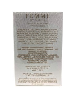 Foto 2 | Perfume Usher Femme Eau De Parfum 50 Ml Para Mujer - Venta Internacional.