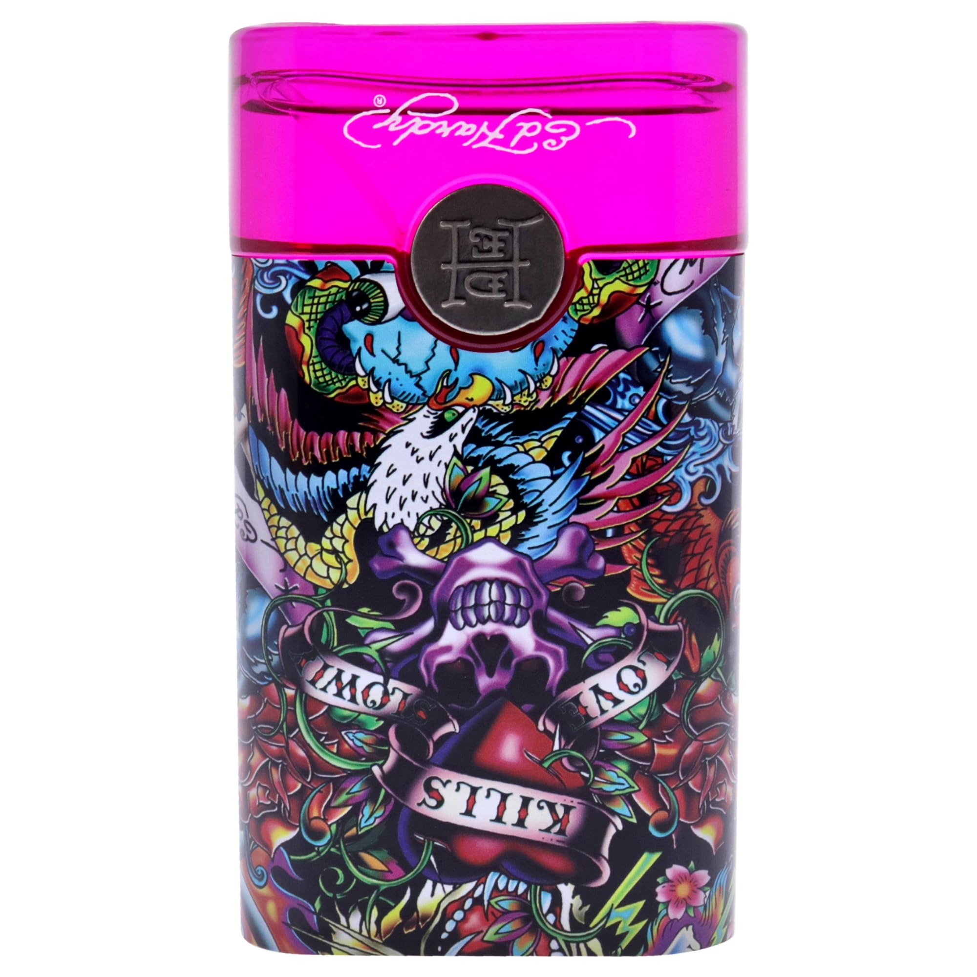 Foto 3 pulgar | Perfume Hardy Hearts & Daggers De Christian Audigier Para Mujer, 100 Ml - Venta Internacional.