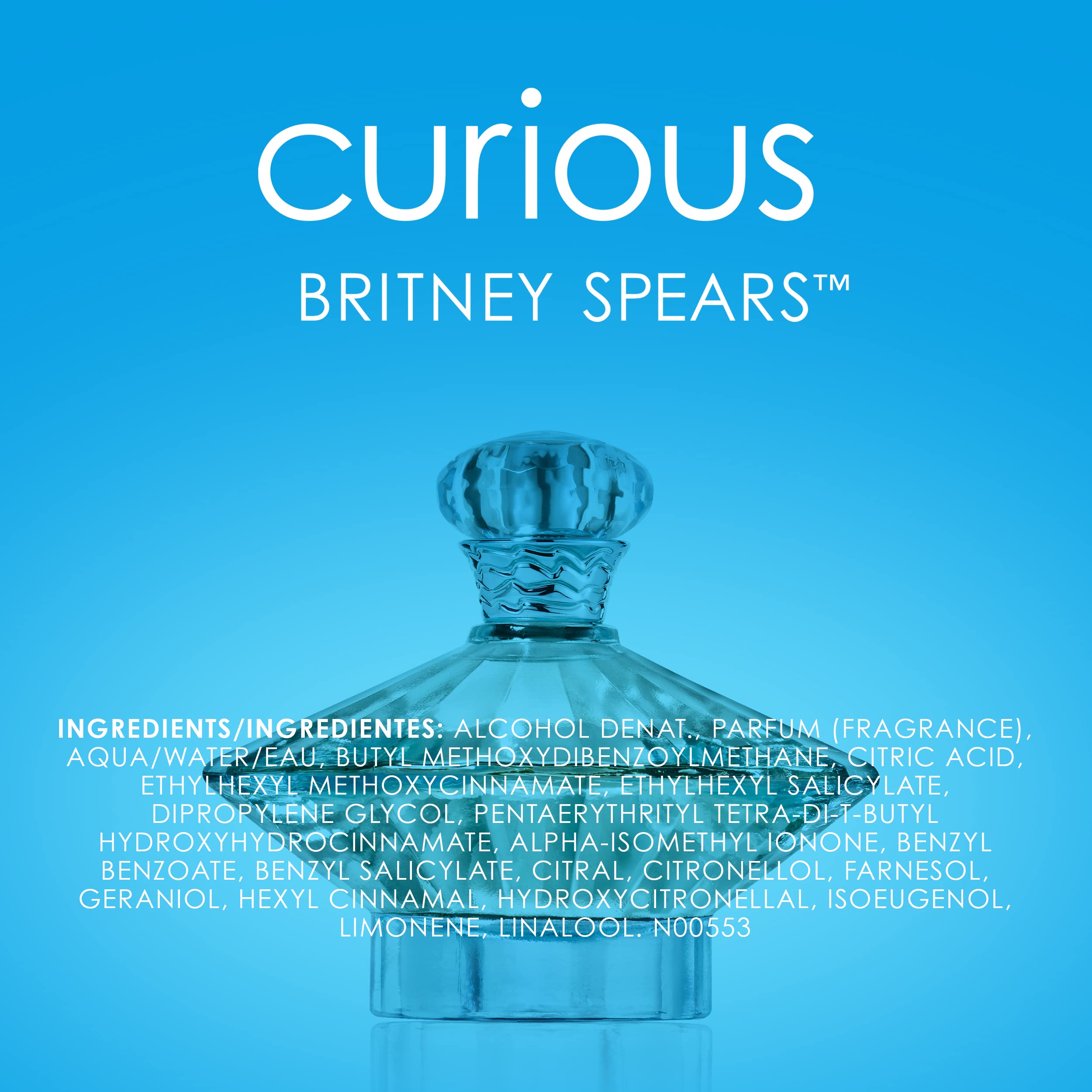 Foto 6 pulgar | Perfume Britney Spears Curious Eau De Parfum Para Mujer, 50 Ml - Venta Internacional.