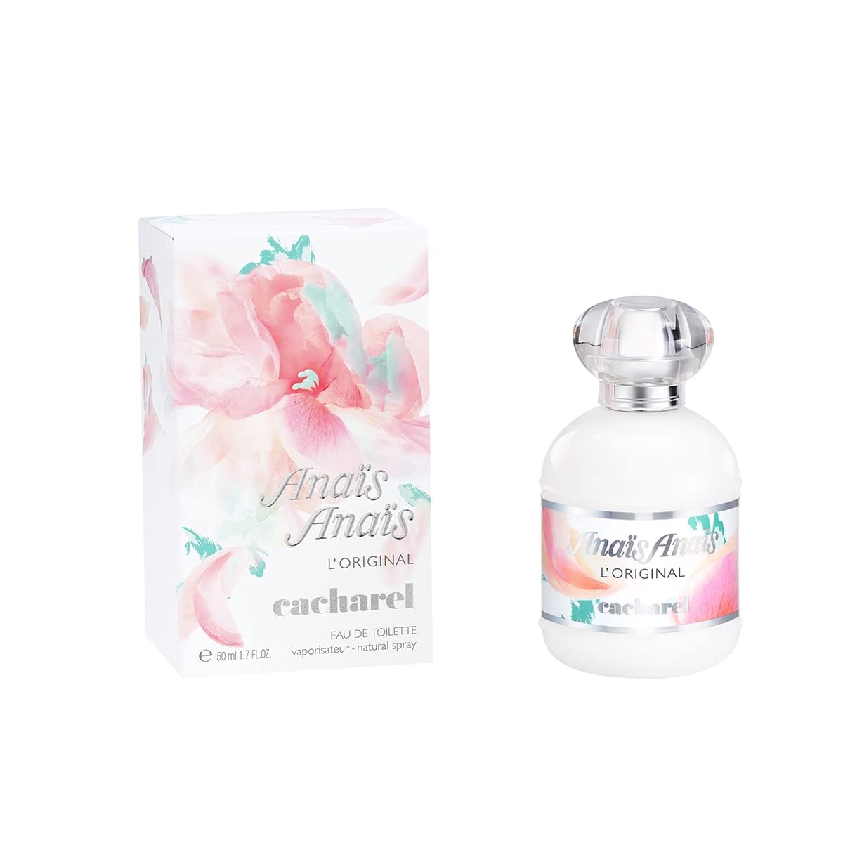 Perfume Cacharel Anais Anais Eau De Toilette 50 Ml Para Mujer - Venta Internacional.