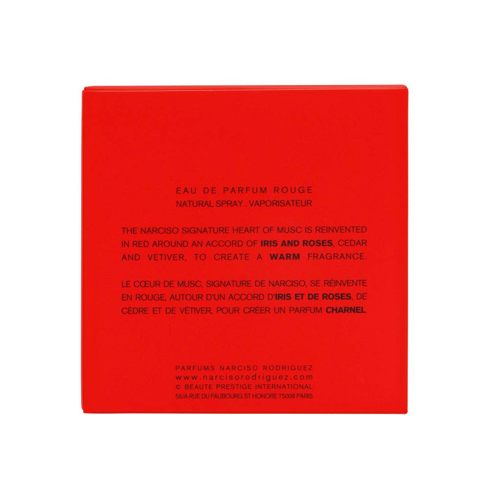 Foto 3 pulgar | Perfume Narciso Rodriguez Rouge Eau de Parfum 50 ml para Mujer - Venta Internacional