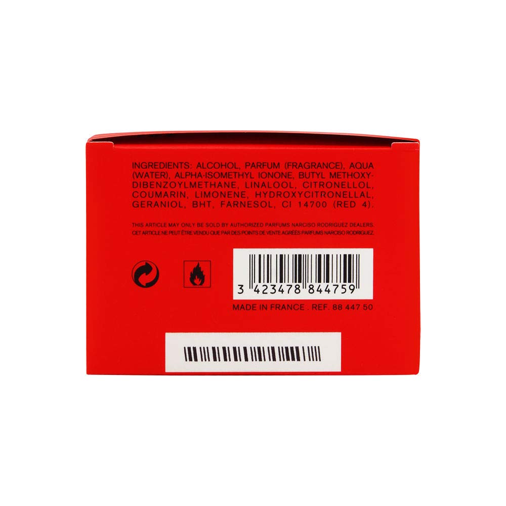 Foto 4 pulgar | Perfume Narciso Rodriguez Rouge Eau de Parfum 50 ml para Mujer - Venta Internacional