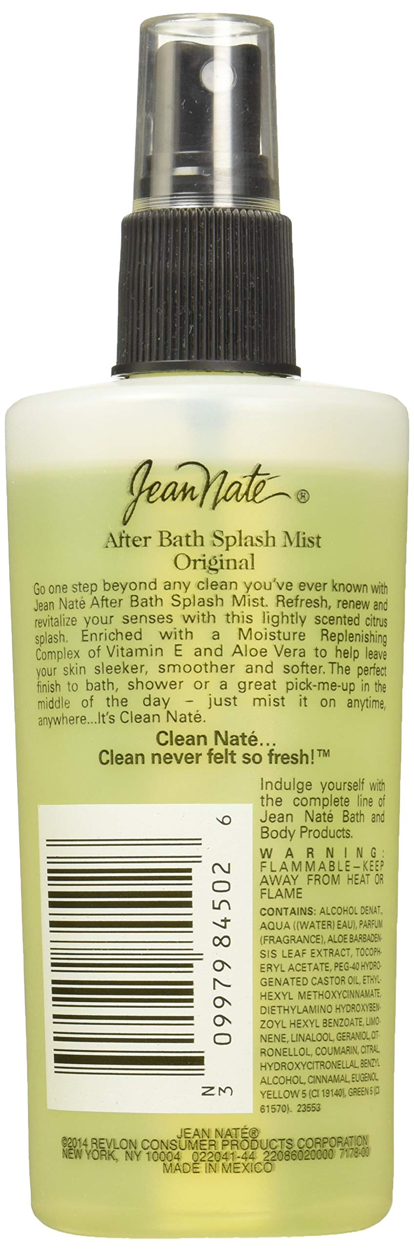 Foto 3 pulgar | Perfume Jean Naté para Después del Baño 240 ml con Vitamina E y Aloe - Venta Internacional