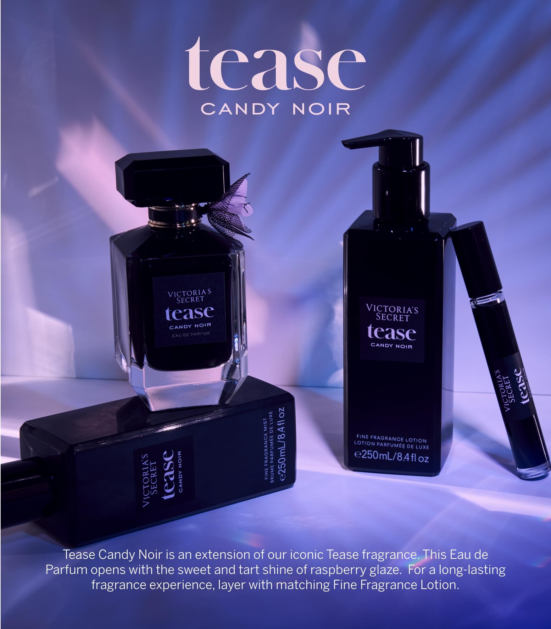 Foto 4 pulgar | Perfume Victoria's Secret Tease Candy Noir en Aerosol de 250 ml - Venta Internacional