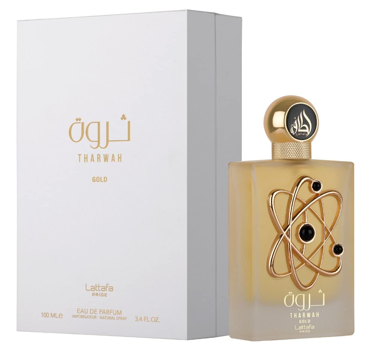Foto 1 | Perfume Lattafa Tharwah Gold Eau de Parfum 100 ml Unisex - Venta Internacional