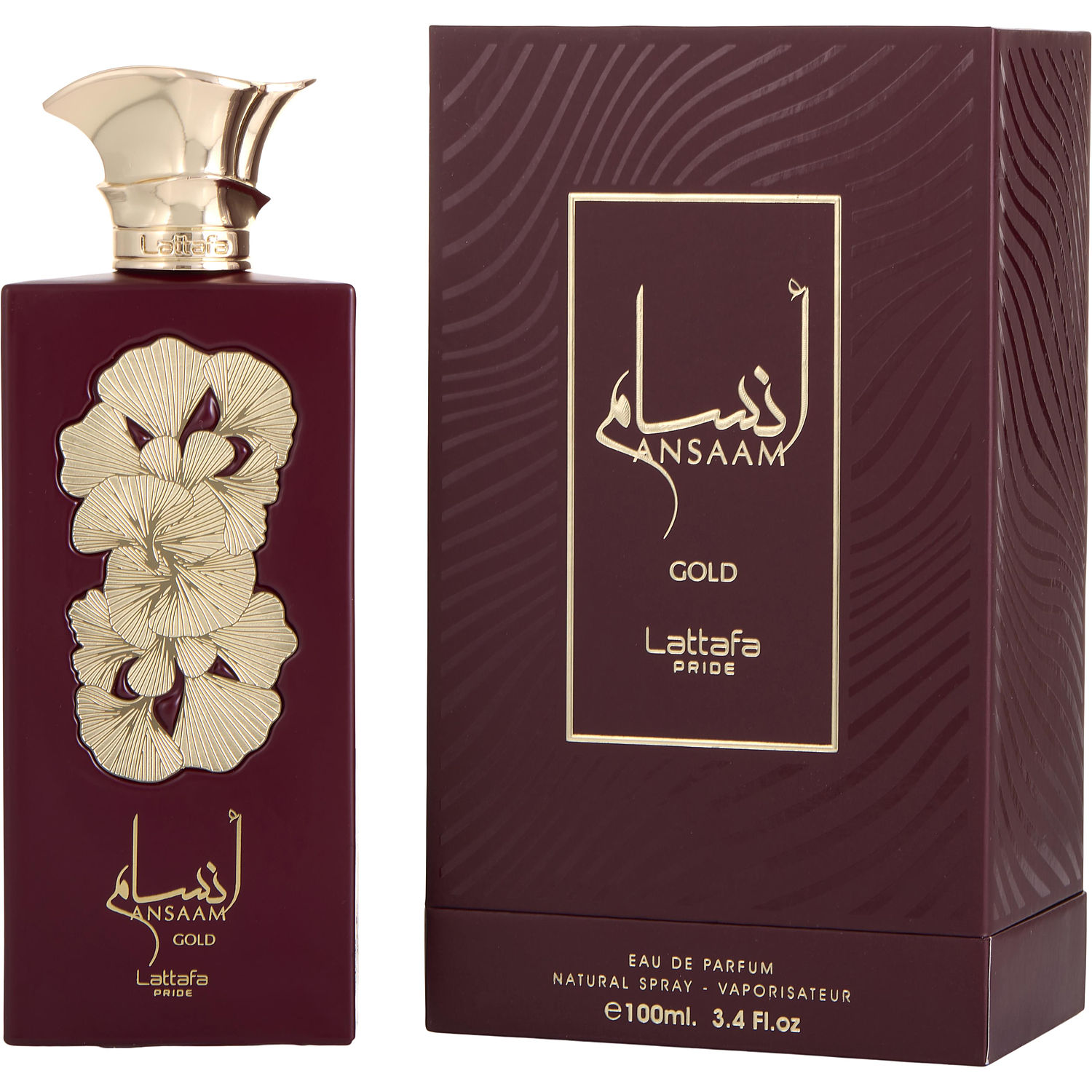 Perfume Lattafa Pride Ansaam Gold Eau De Parfum para Mujer 100 ml - Venta Internacional