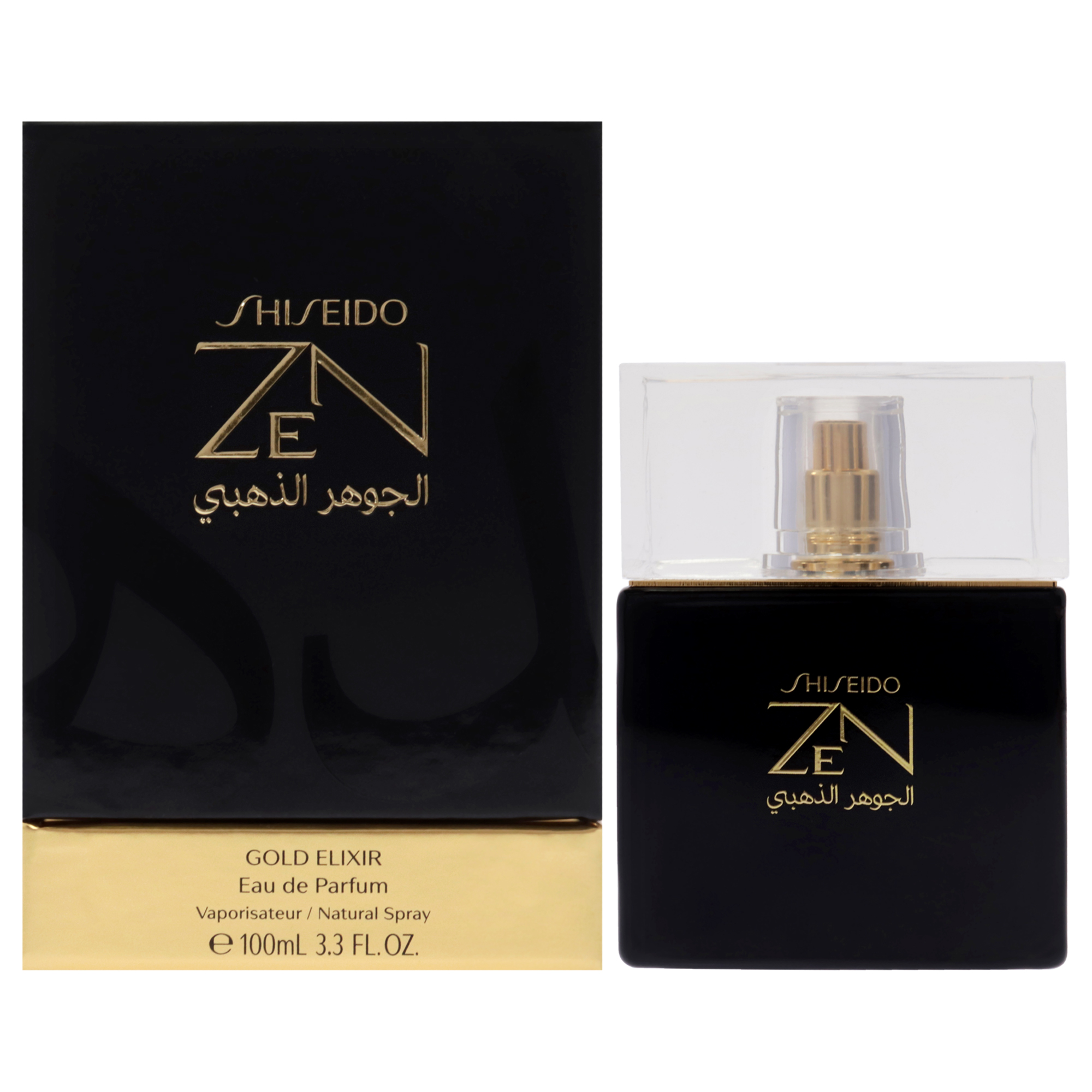 Perfume Shiseido Zen Gold Elixir Eau De Parfum Para Mujer, 100 Ml - Venta Internacional