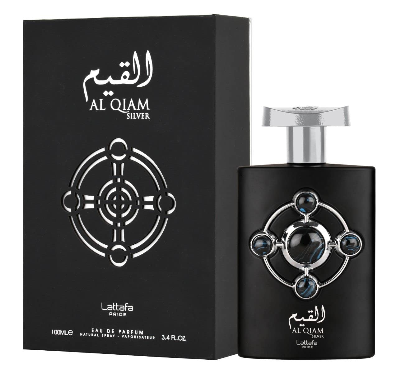 Perfume Lattafa Perfumes Al Qiam Silver Eau De Parfum 100 Ml - Venta Internacional