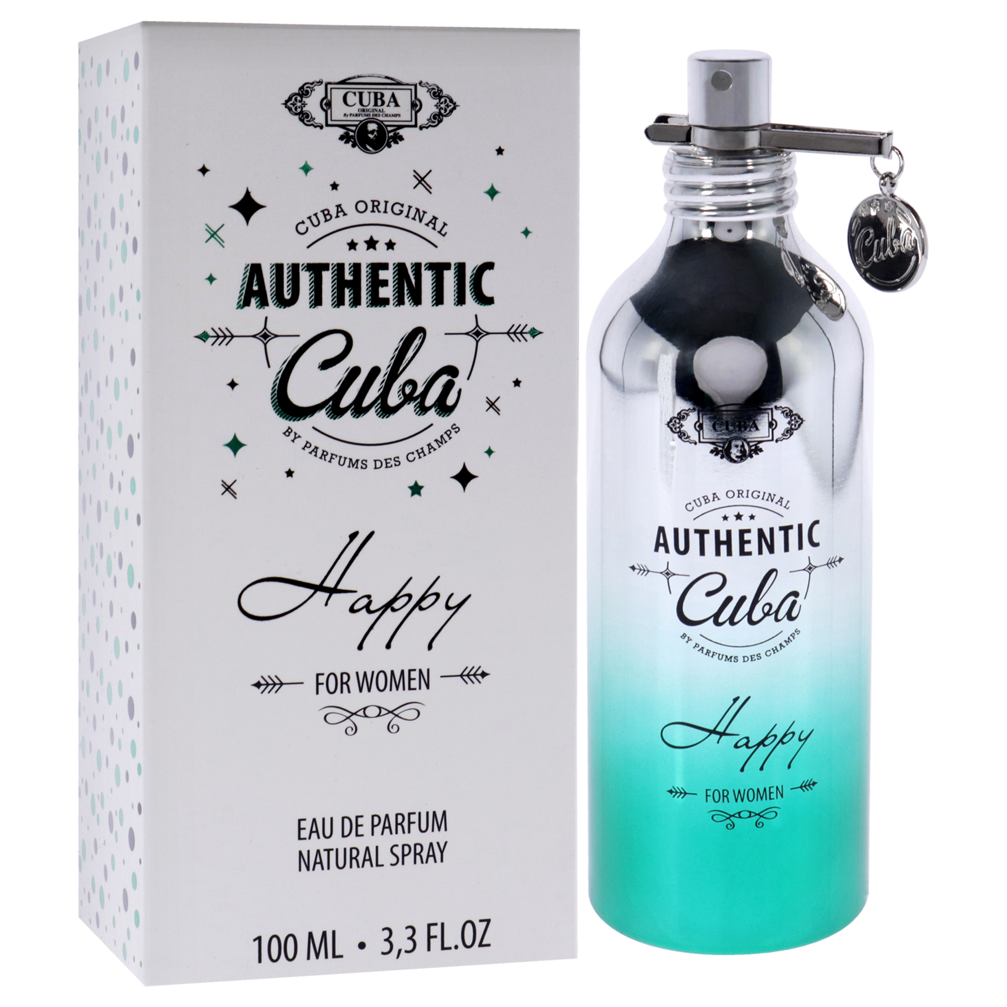 Foto 4 pulgar | Perfume Cuba Authentic Happy Eau De Parfum para Mujer 100 ml - Venta Internacional