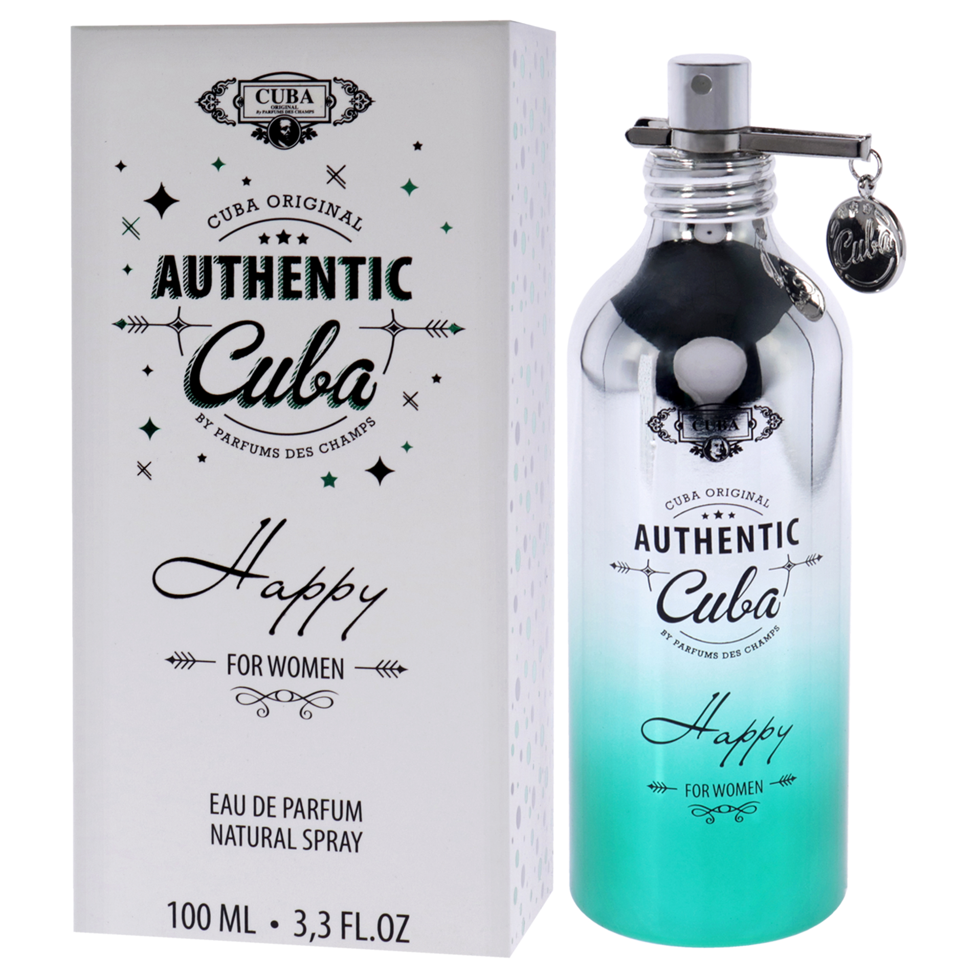 Foto 5 pulgar | Perfume Cuba Authentic Happy Eau De Parfum para Mujer 100 ml - Venta Internacional