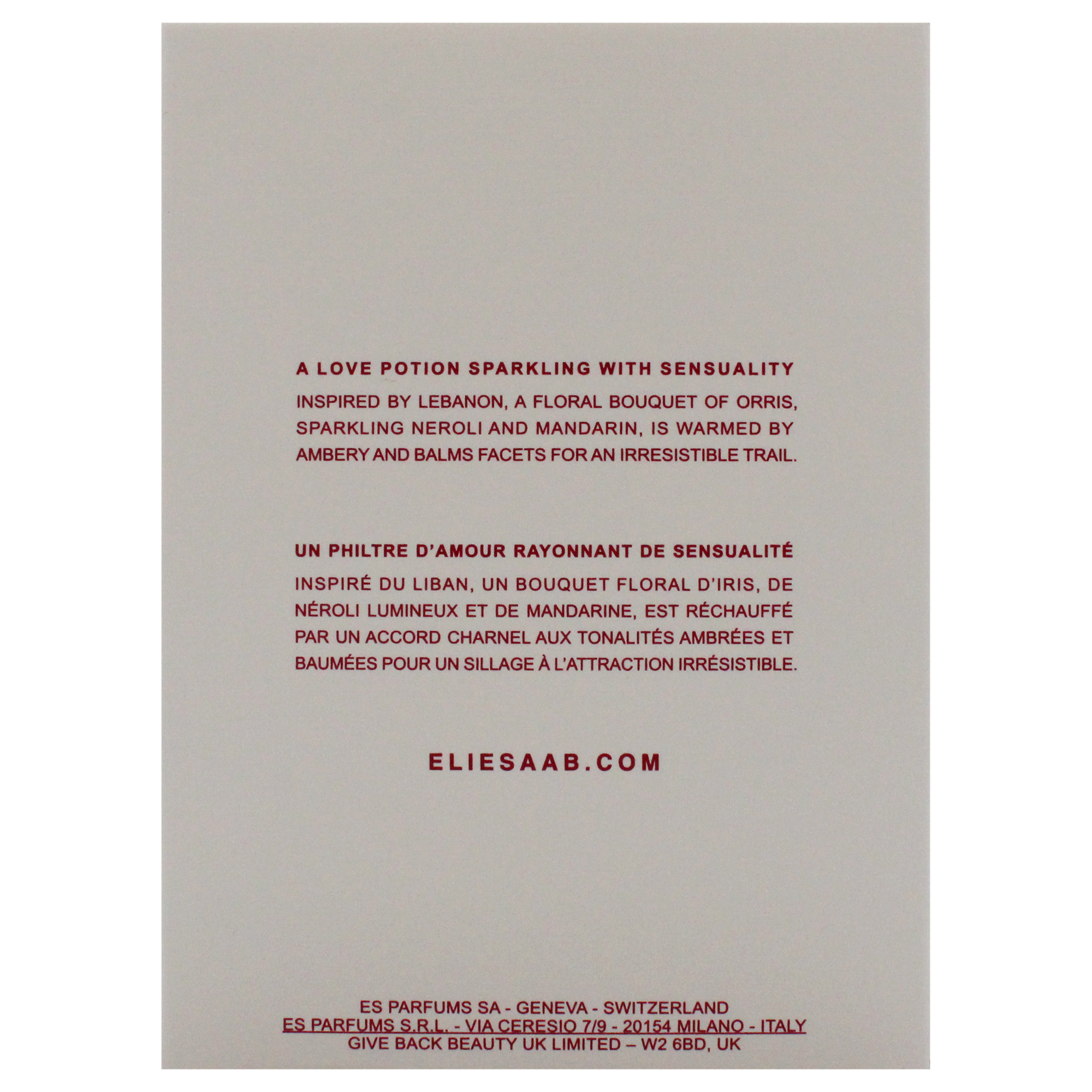 Foto 7 pulgar | Perfume Elixir Elie Saab Eau de Parfum 50 ml para Mujer - Venta Internacional
