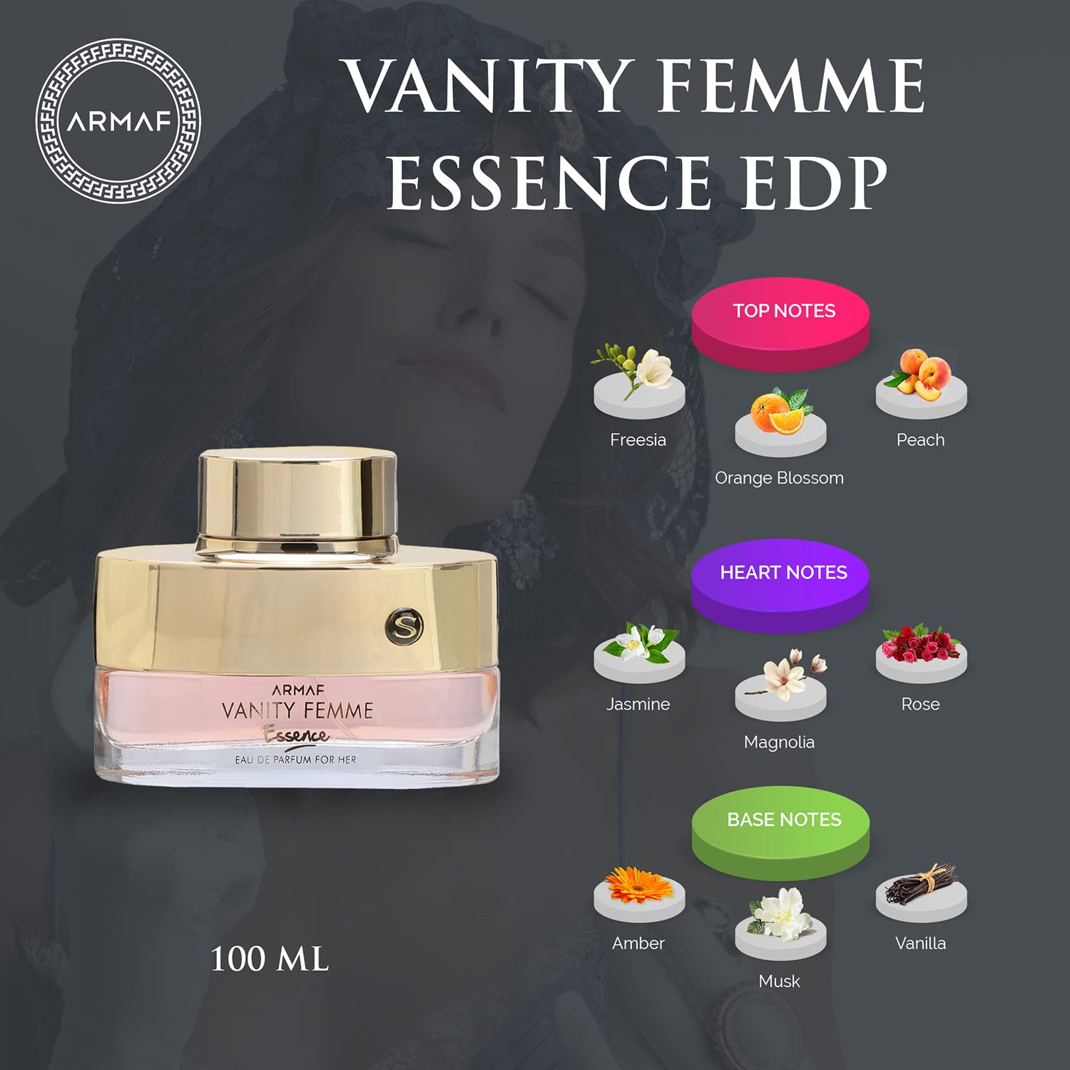 Foto 7 pulgar | Perfume Armaf Vanity Femme Essence Edp 100 Ml para Mujer - Venta Internacional