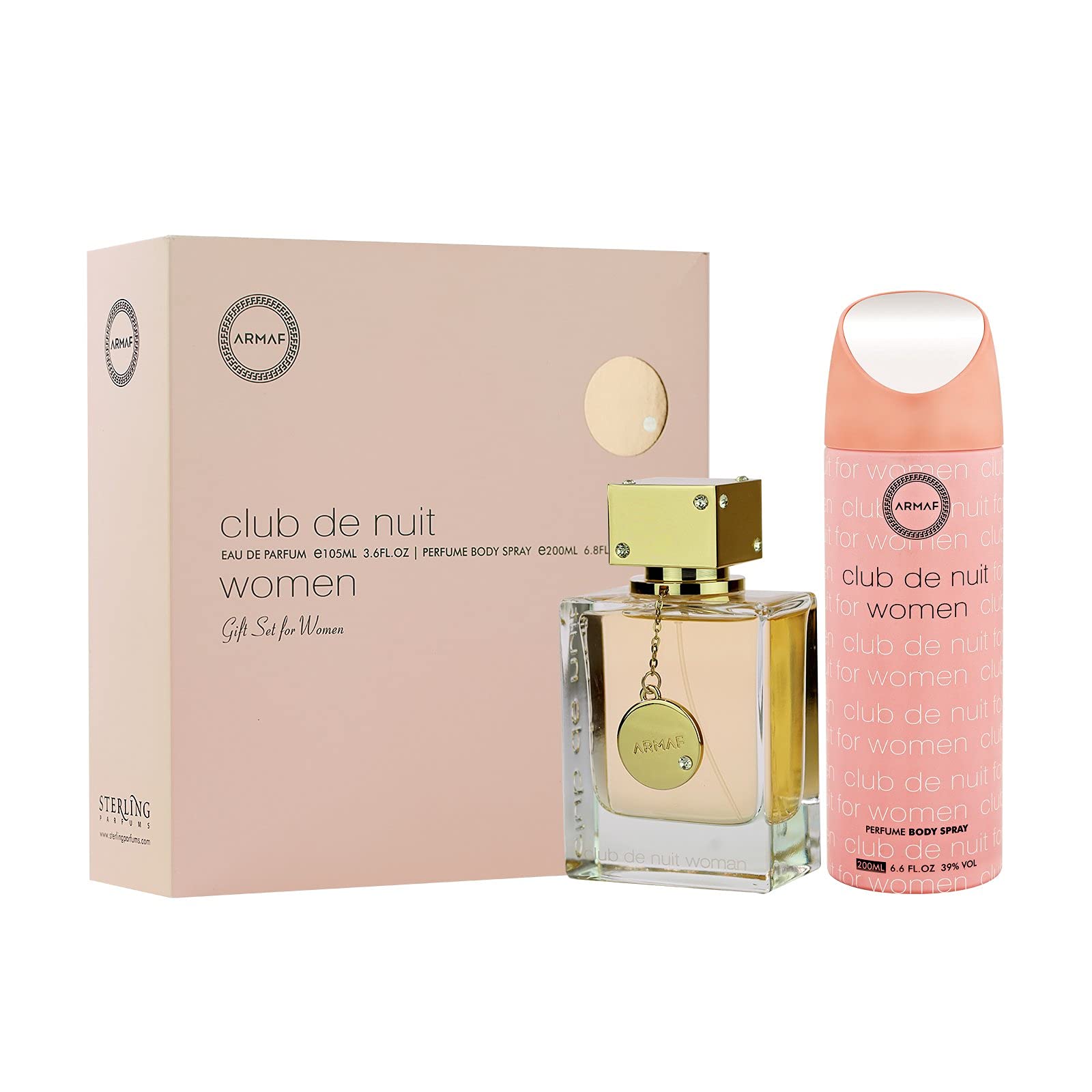 Set de Regalo Perfume Armaf Club The Nuit Eau De Parfum 2 Piezas para Mujer - Venta Internacional