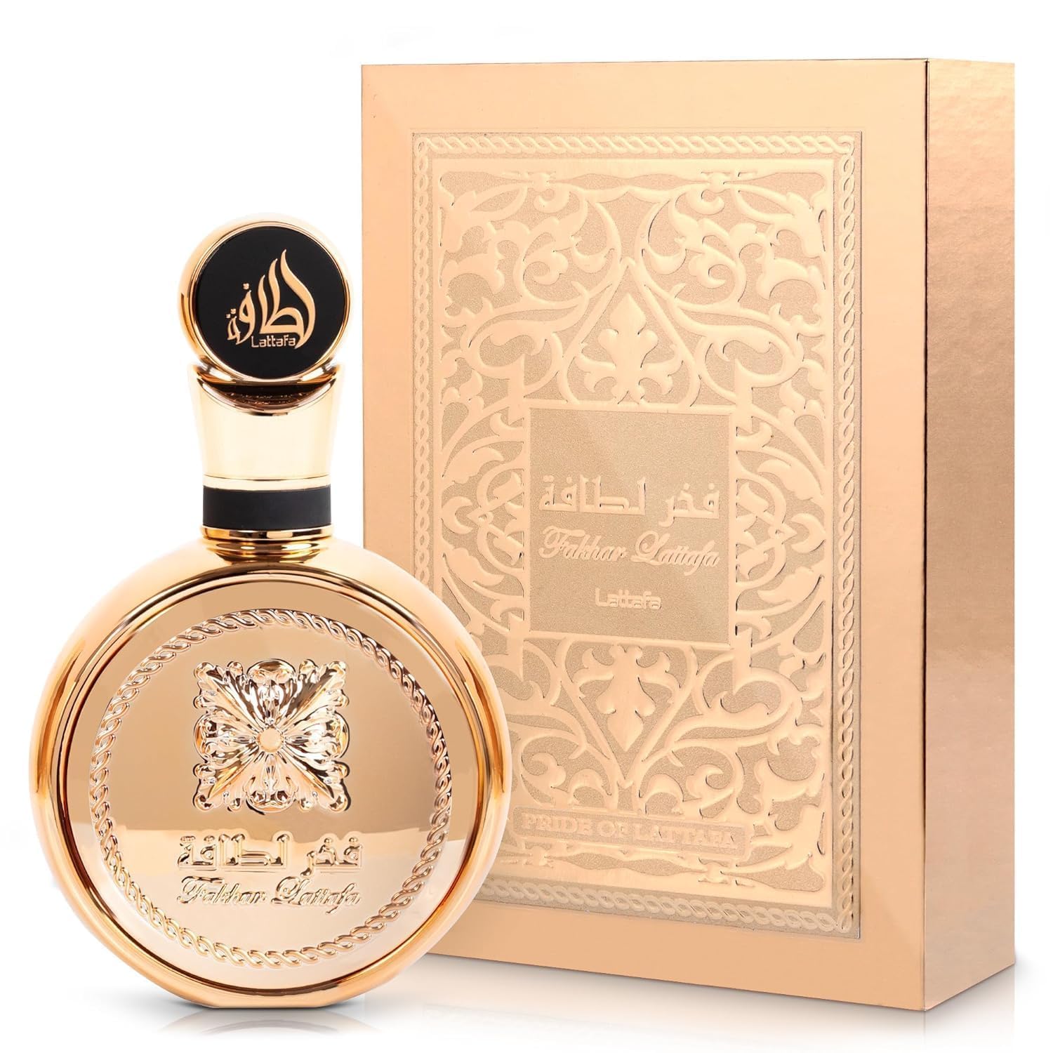 Perfume Lattafa Fakhar Gold Extrait Edt 100 ml Unisex-Venta Internacional
