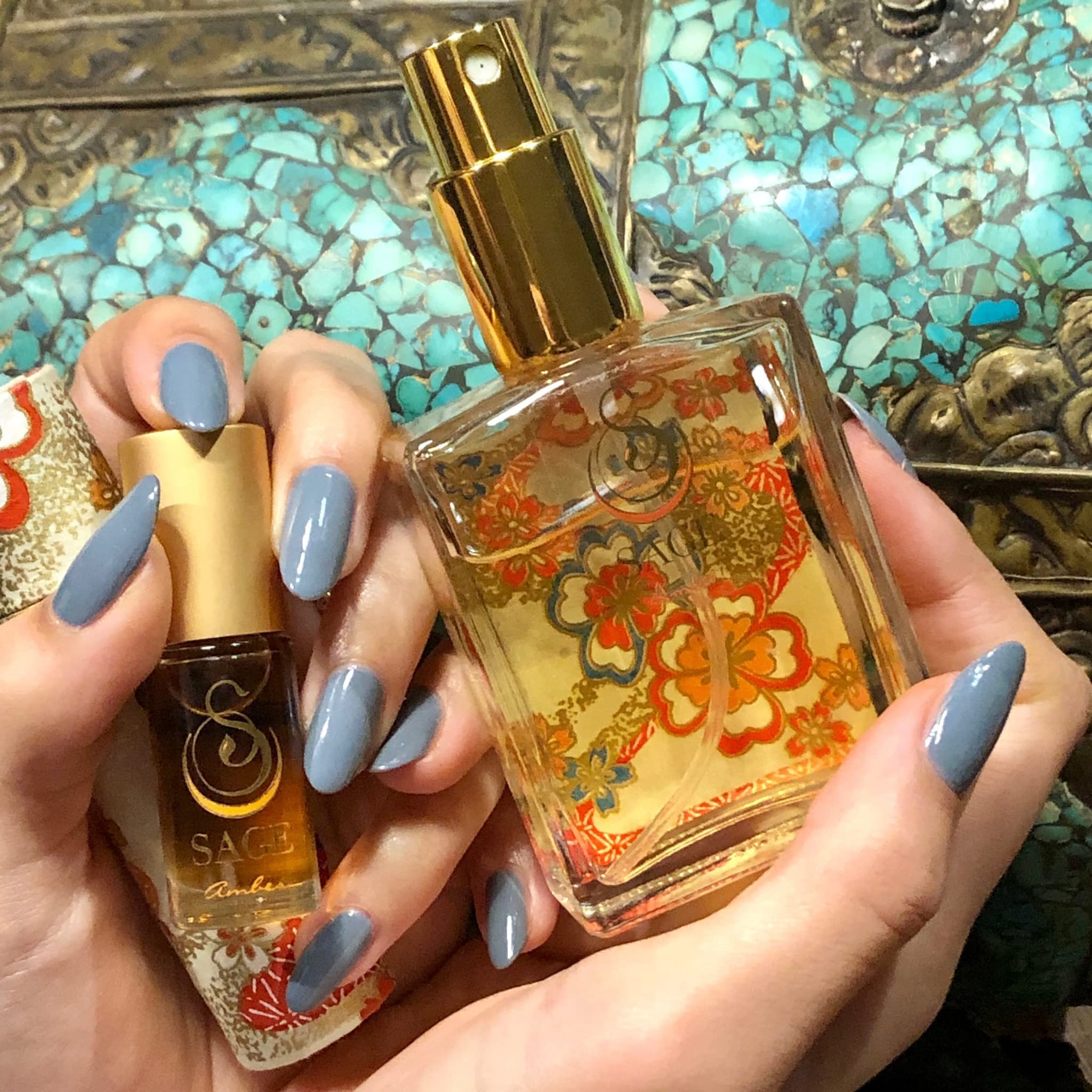 Foto 4 | Aceite de Perfume Roll-on The Sage Lifestyle Amber 3,7 Ml Vegano - Venta Internacional