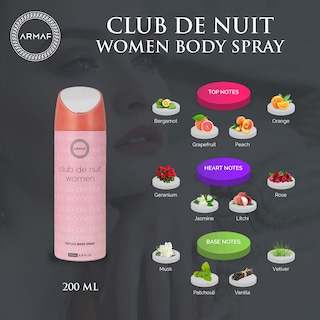 Foto 5 | Spray Corporal Armaf Club De Nuit para Mujer 200 ml - Venta Internacional